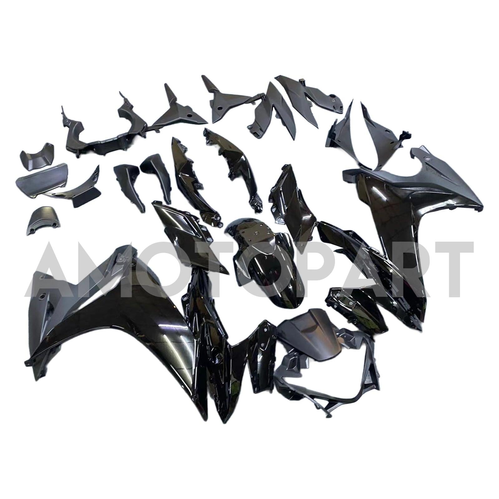 Amotopart 2017-2020 GSX250R スズキ ブラック フェアリングキット