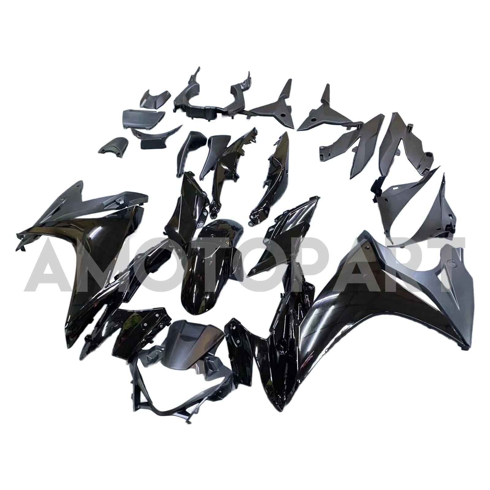 Amotopart 2017-2020 GSX250R スズキ ブラック フェアリングキット
