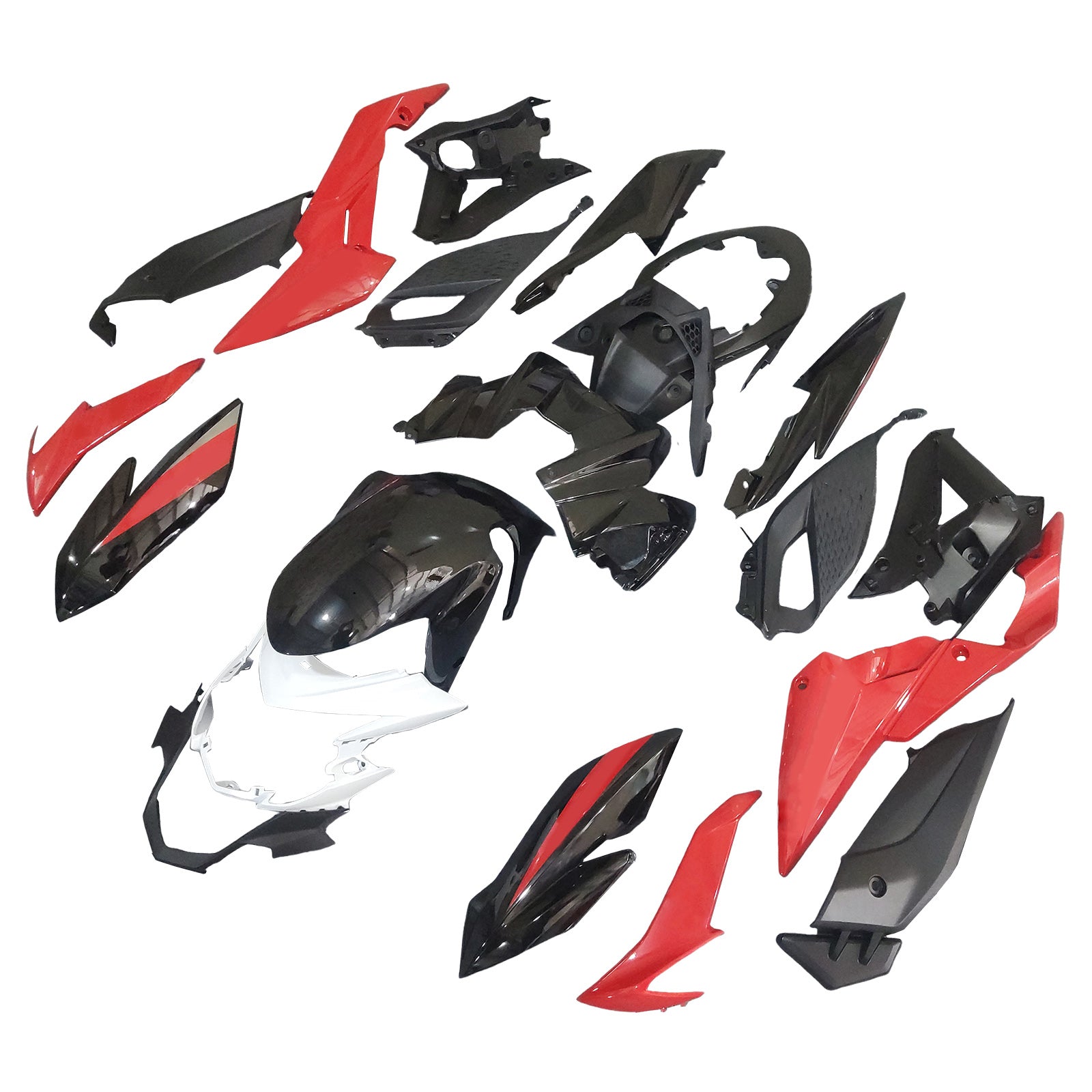 AMOTOPART 2017-2022 SUZUKI GSX-S 750 ROOD & WITTE KIT