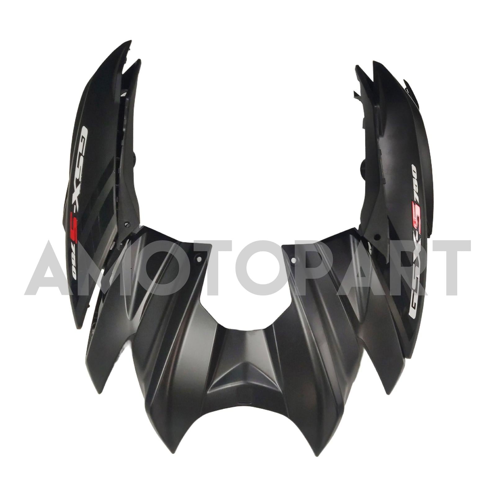 Kit carena Amotopart 2017-2022 Suzuki GSX-S 750 nero opaco