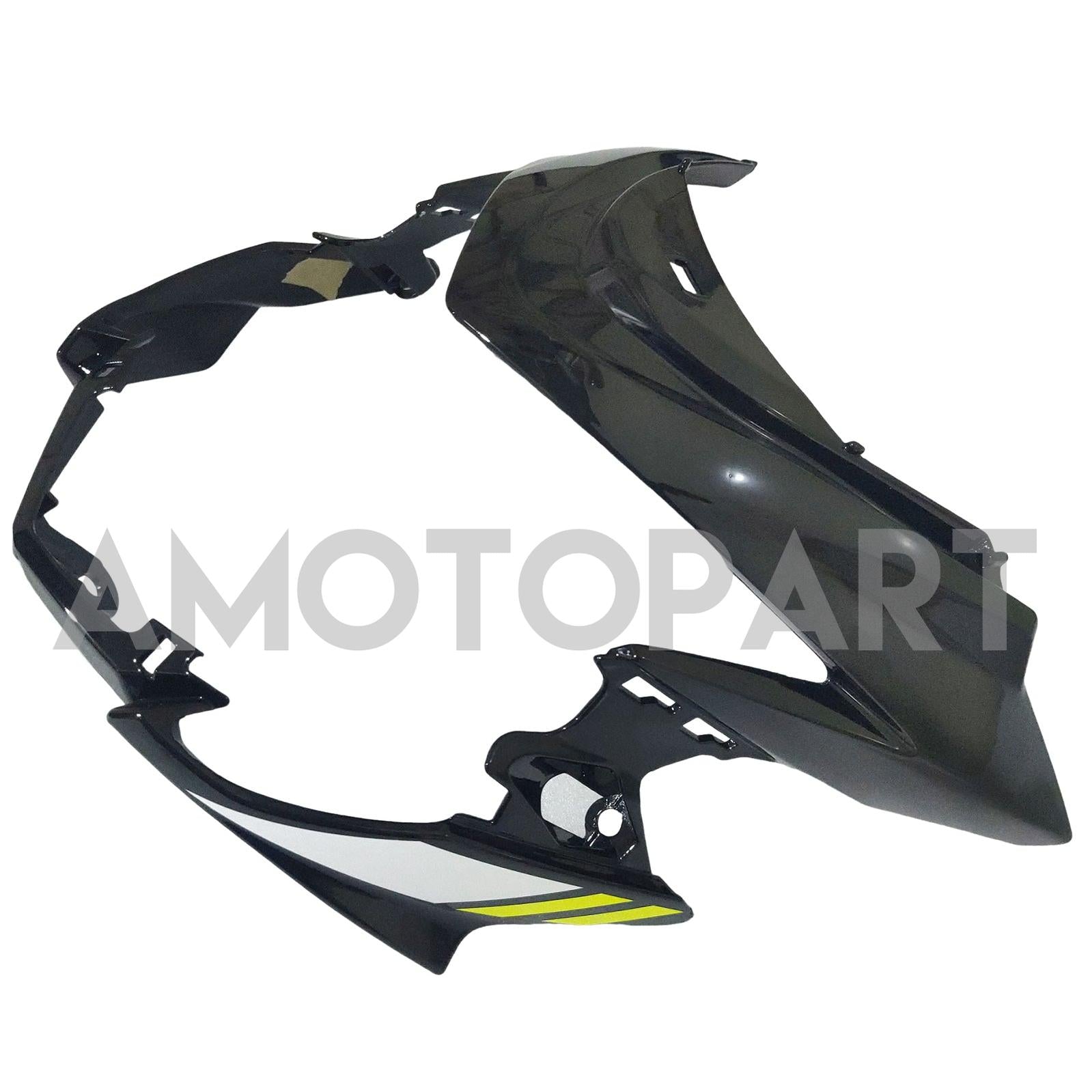 Amotopart 2017-2022 Suzuki GSX-S 750 Fairing White & Yellow Kit