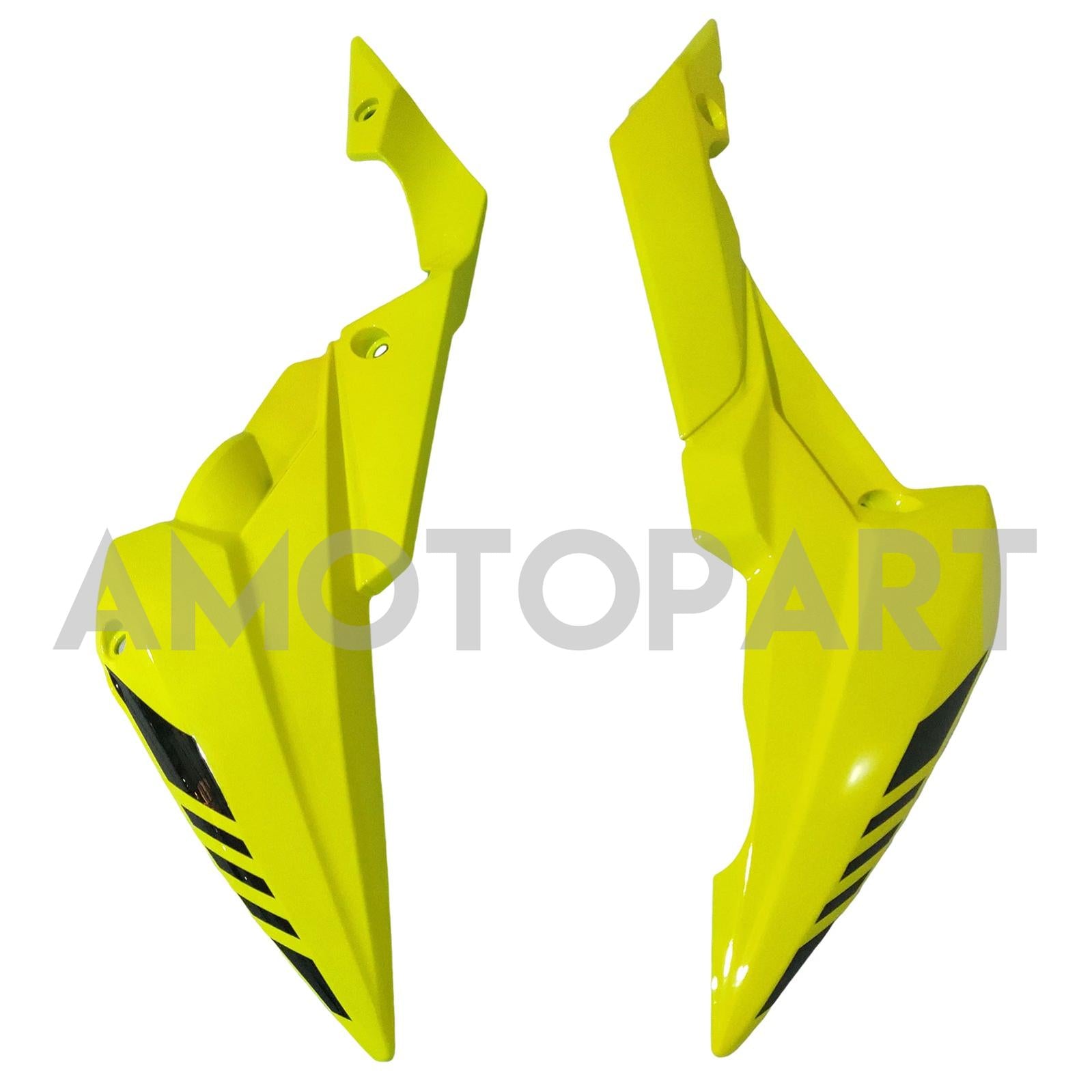 Amotopart 2017-2022 Suzuki GSX-S 750 Fairing White & Yellow Kit