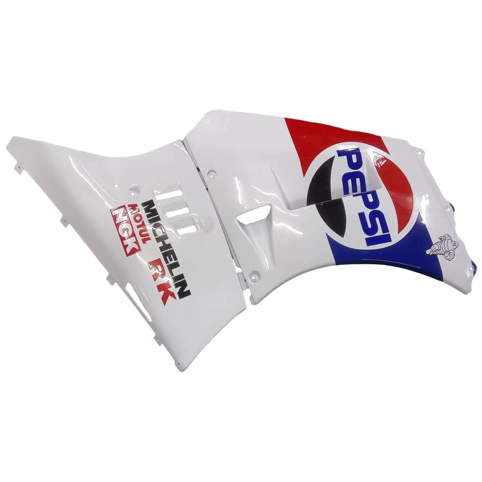 Amotopart 1984-1987 Suzuki RG500 RG400 Gamma Fairing Pepsi White Kit