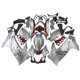 Amotopart 2021-2023 Suzuki Hayabusa GSX1300R Silver with Red Fairing Kit