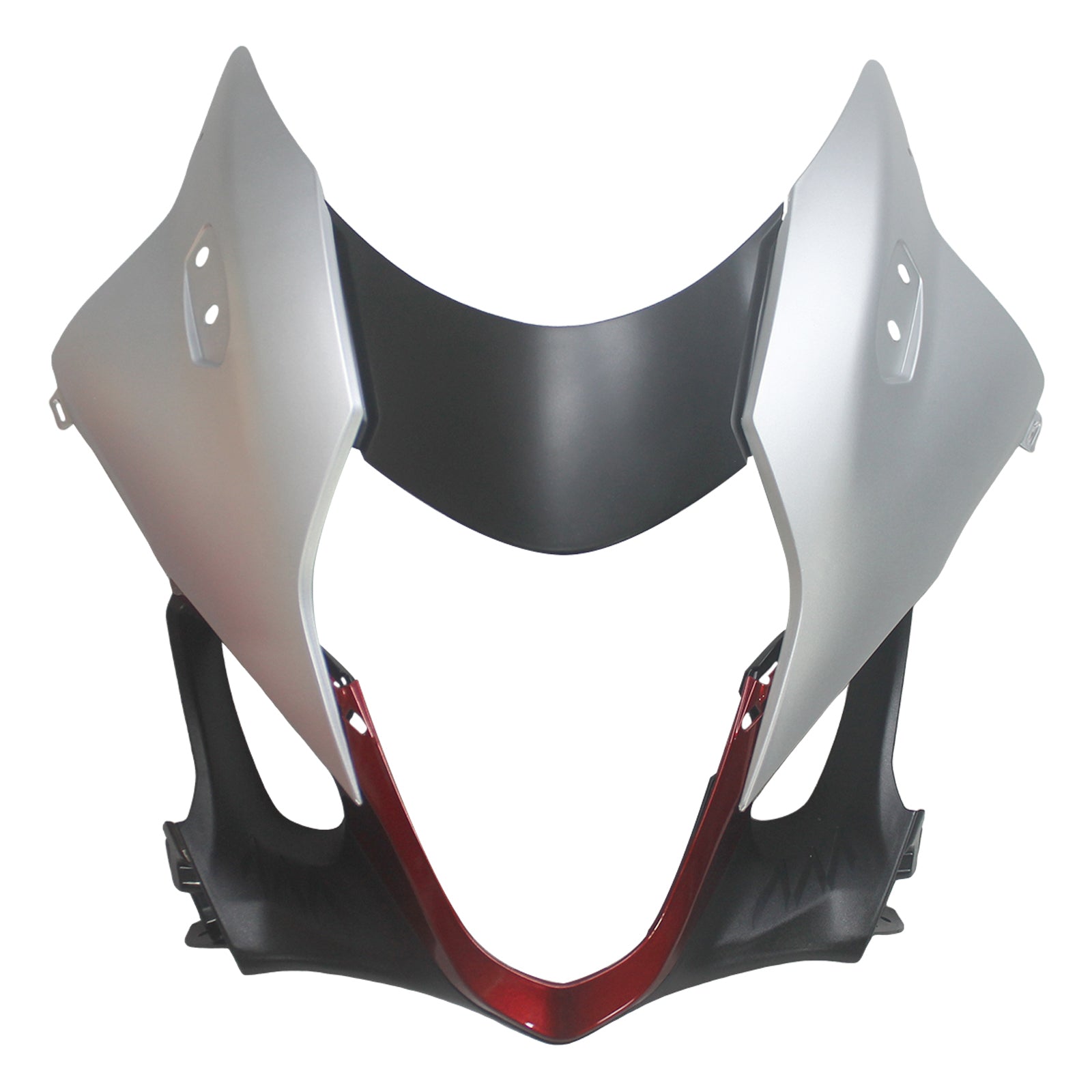 Amotopart 2021-2023 Suzuki Hayabusa GSX1300R Silver with Red Fairing Kit