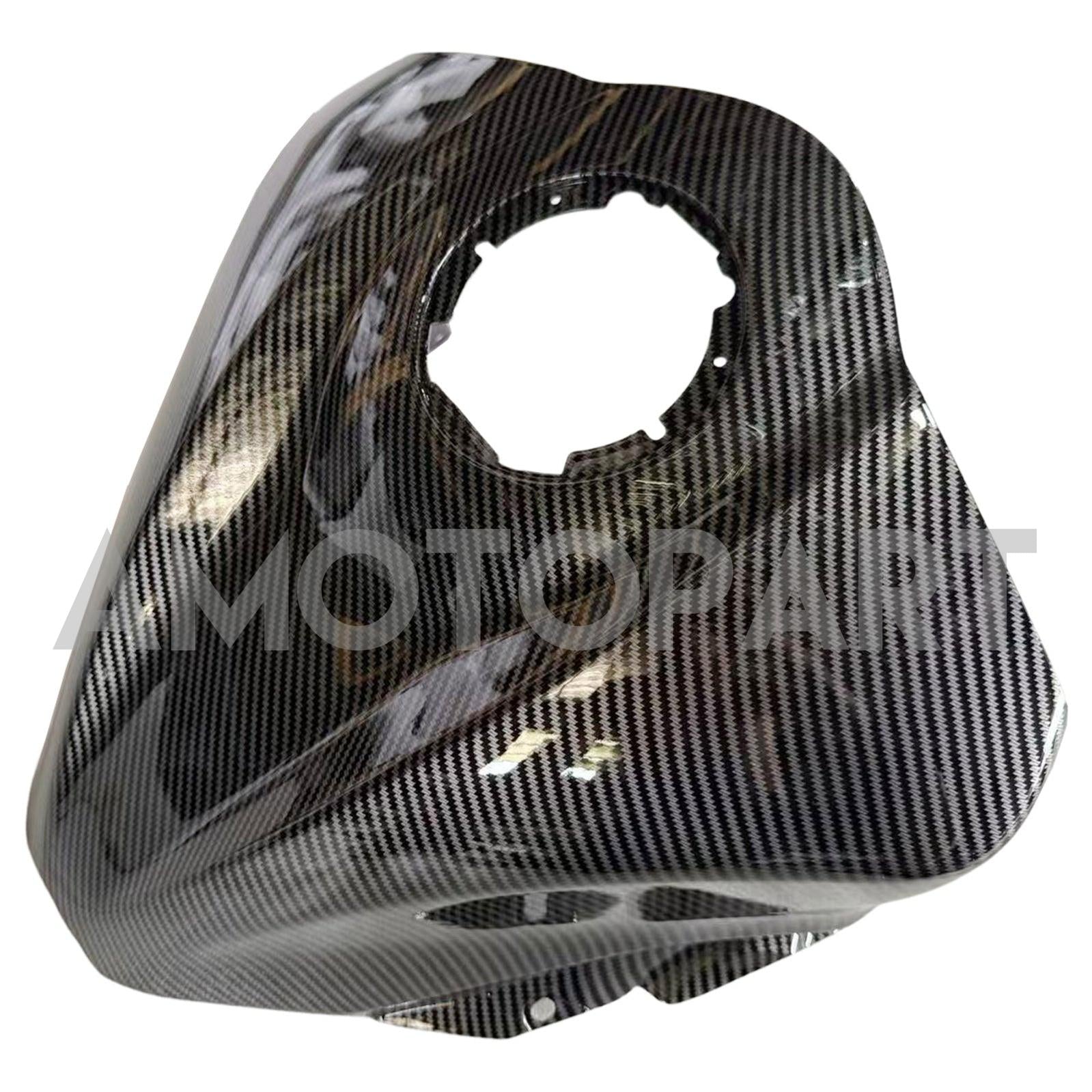 Amotopart 2021-2025 Suzuki Hayabusa GSX1300R Green ＆ Kohlefaser-Musterverkleidungskit