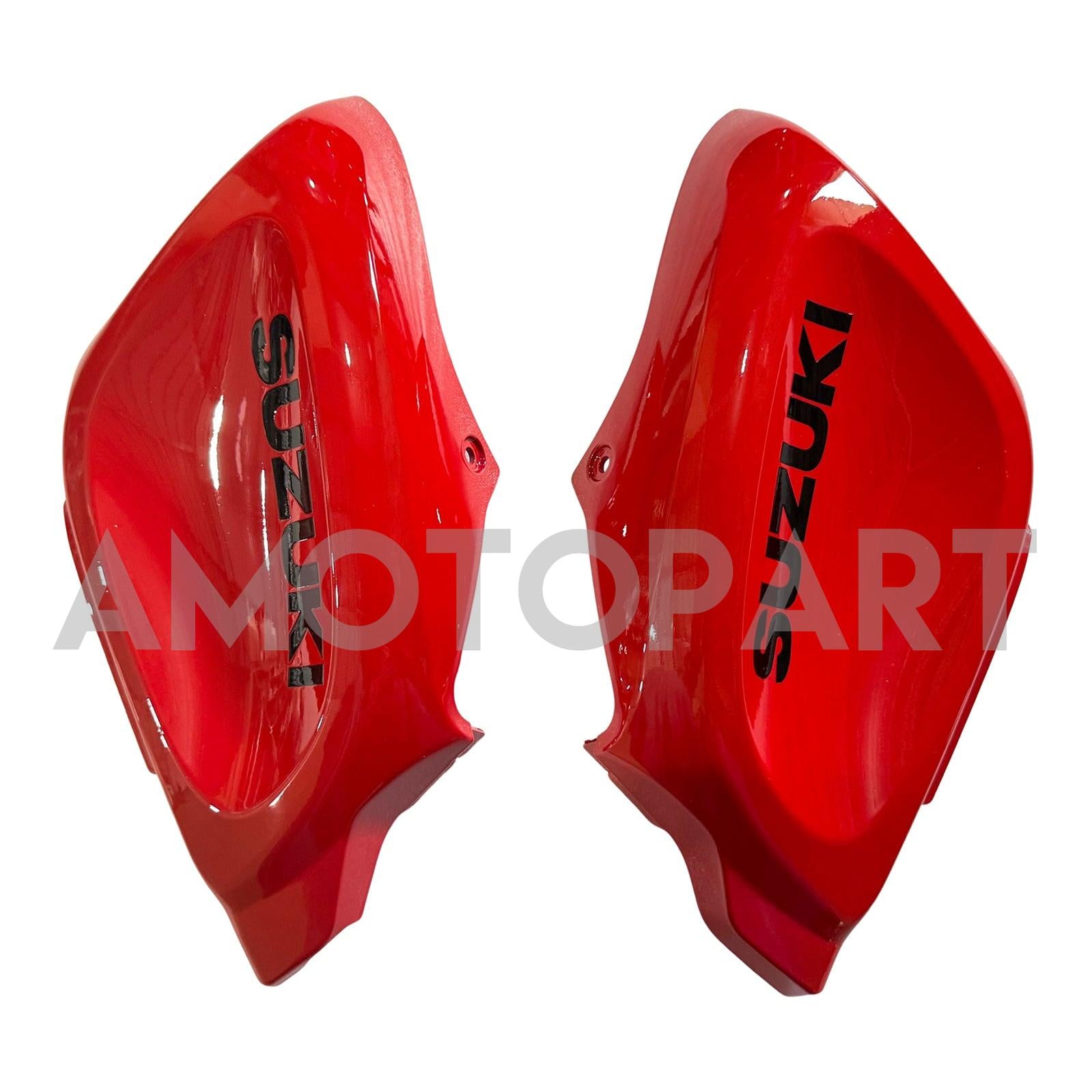 AMOTOPART 2017-2024 Suzuki GSX-R125 Kit de carénage noir rouge glossy (adapté uniquement à la version américaine)