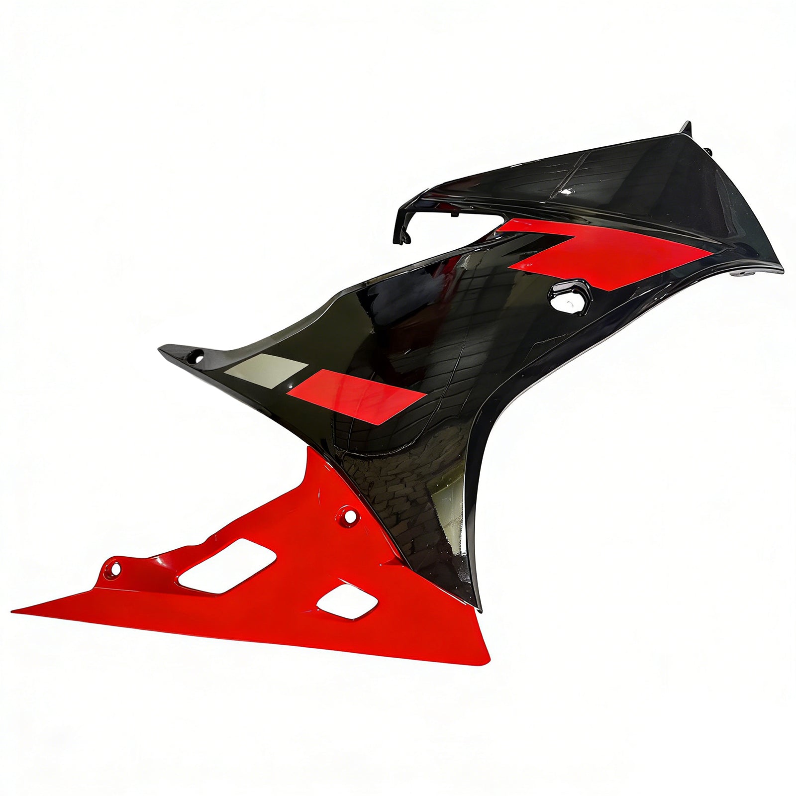 Amotopart 2017–2024 Suzuki GSX-R125 glänzend rot-schwarzes Verkleidungsset (nur für die US-Version geeignet)