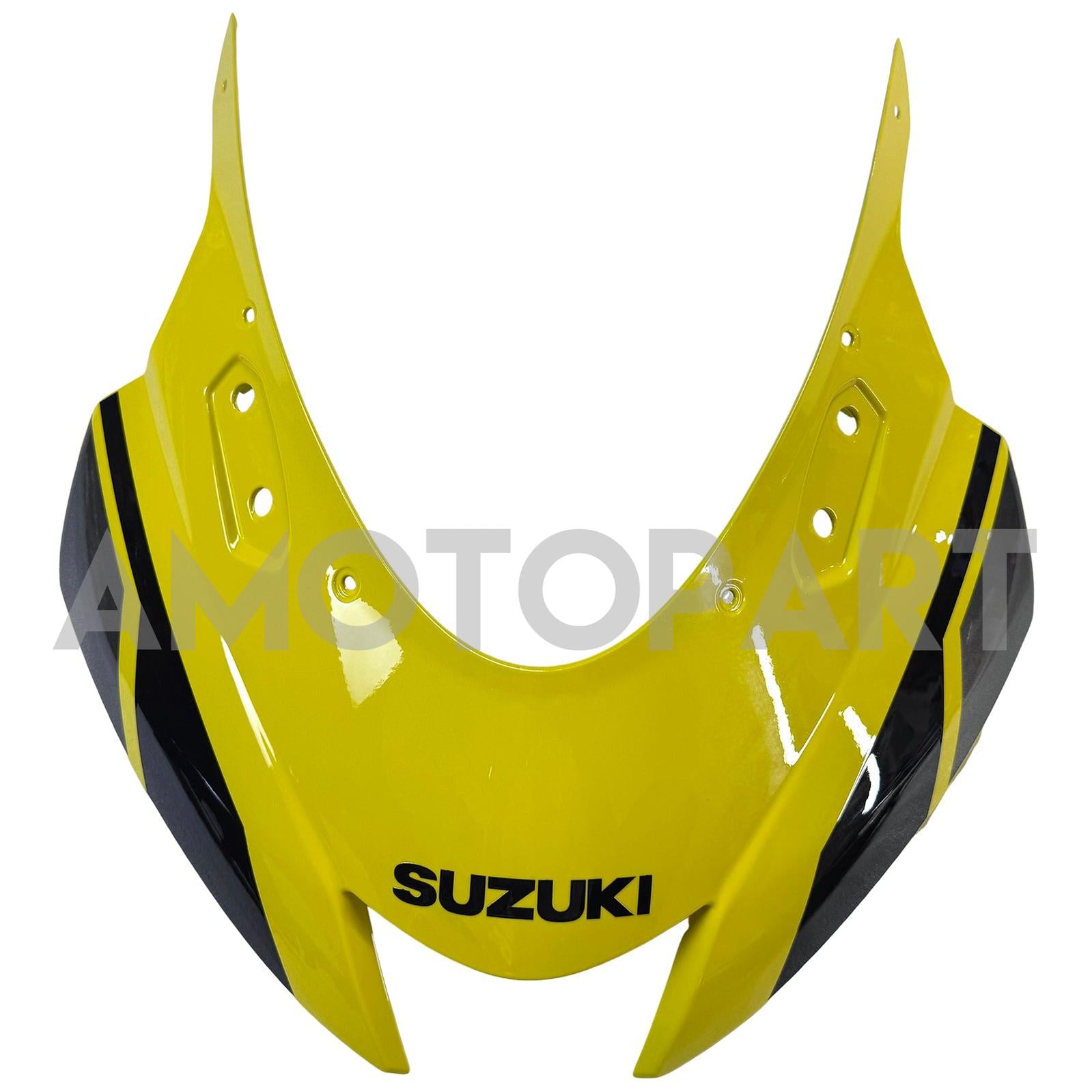 Amotopart 17–24 Suzuki GSX-R125 Schwarz Gelb Verkleidungsset (nur für die US-Version geeignet)
