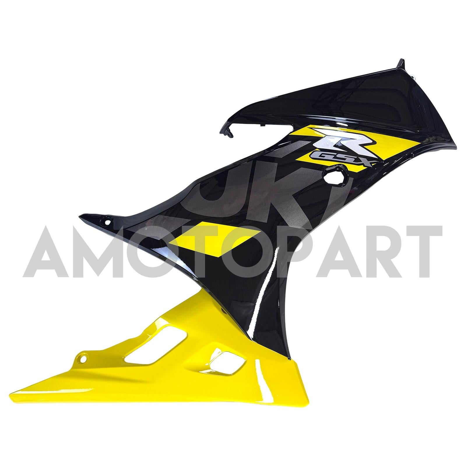 Amotopart 17–24 Suzuki GSX-R125 Schwarz Gelb Verkleidungsset (nur für die US-Version geeignet)
