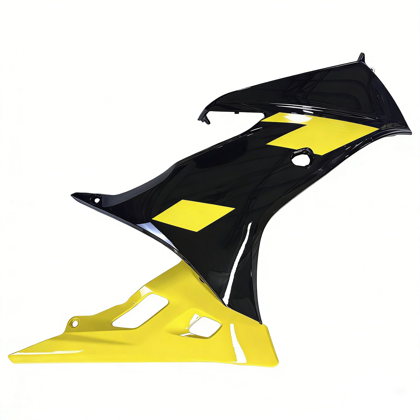 Amotopart 17–24 Suzuki GSX-R125 Schwarz Gelb Verkleidungsset (nur für die US-Version geeignet)