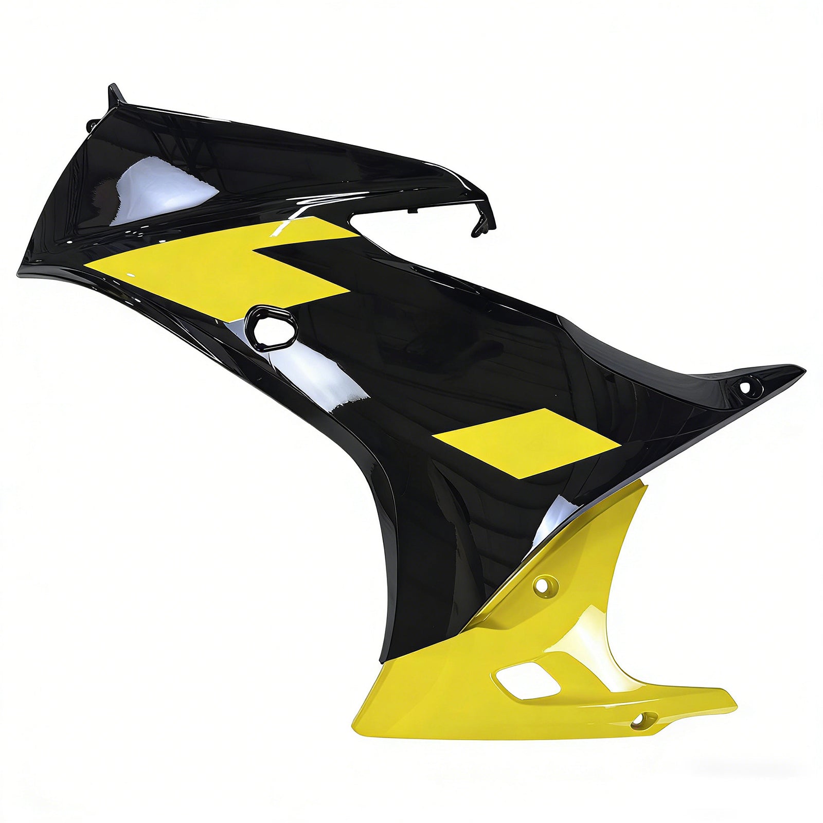 Amotopart 17–24 Suzuki GSX-R125 Schwarz Gelb Verkleidungsset (nur für die US-Version geeignet)