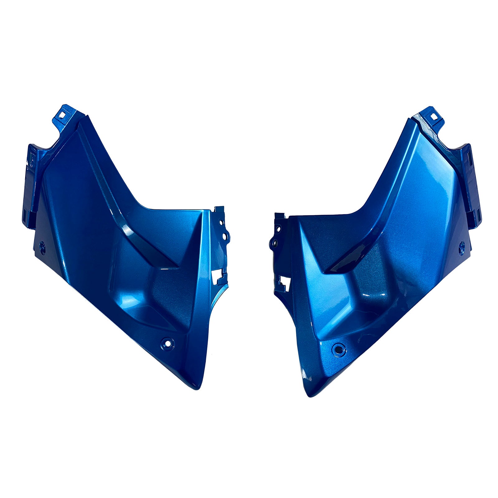 Amotopart 2024-2025 Suzuki GSX-8R Blue White Fairing Kit