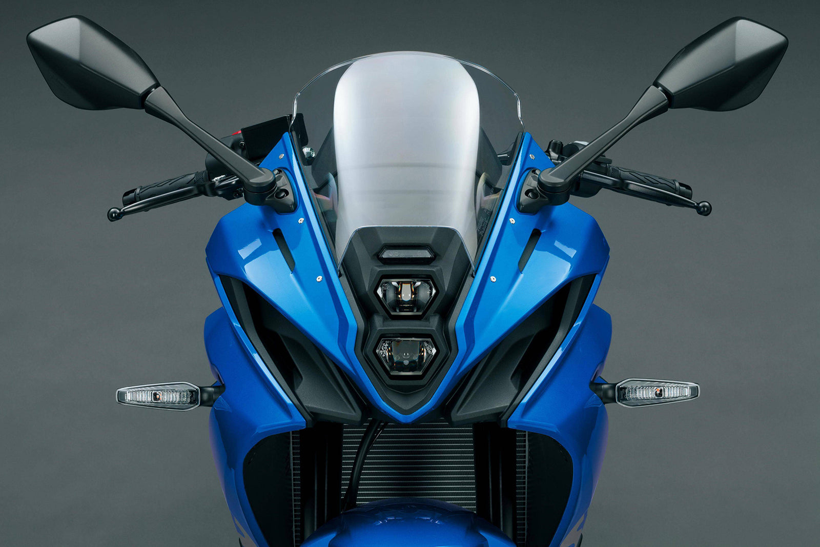 Amotopart 2024-2025 Suzuki GSX-8R Blue White Fairing Kit