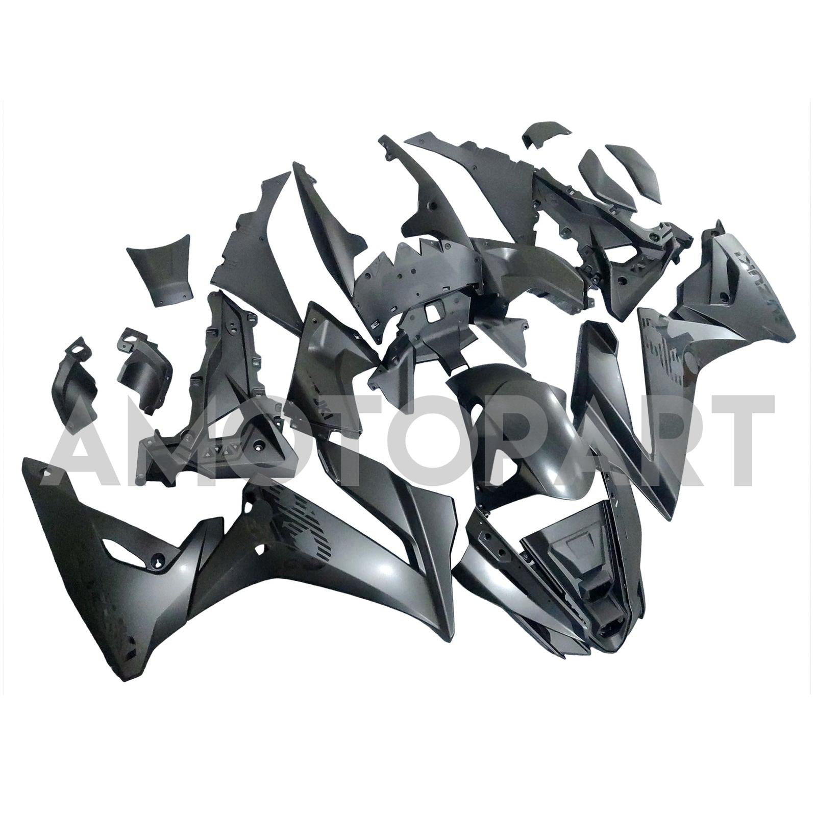 Amotopart 2024-2025 Kit de carénage noir Suzuki GSX-8R