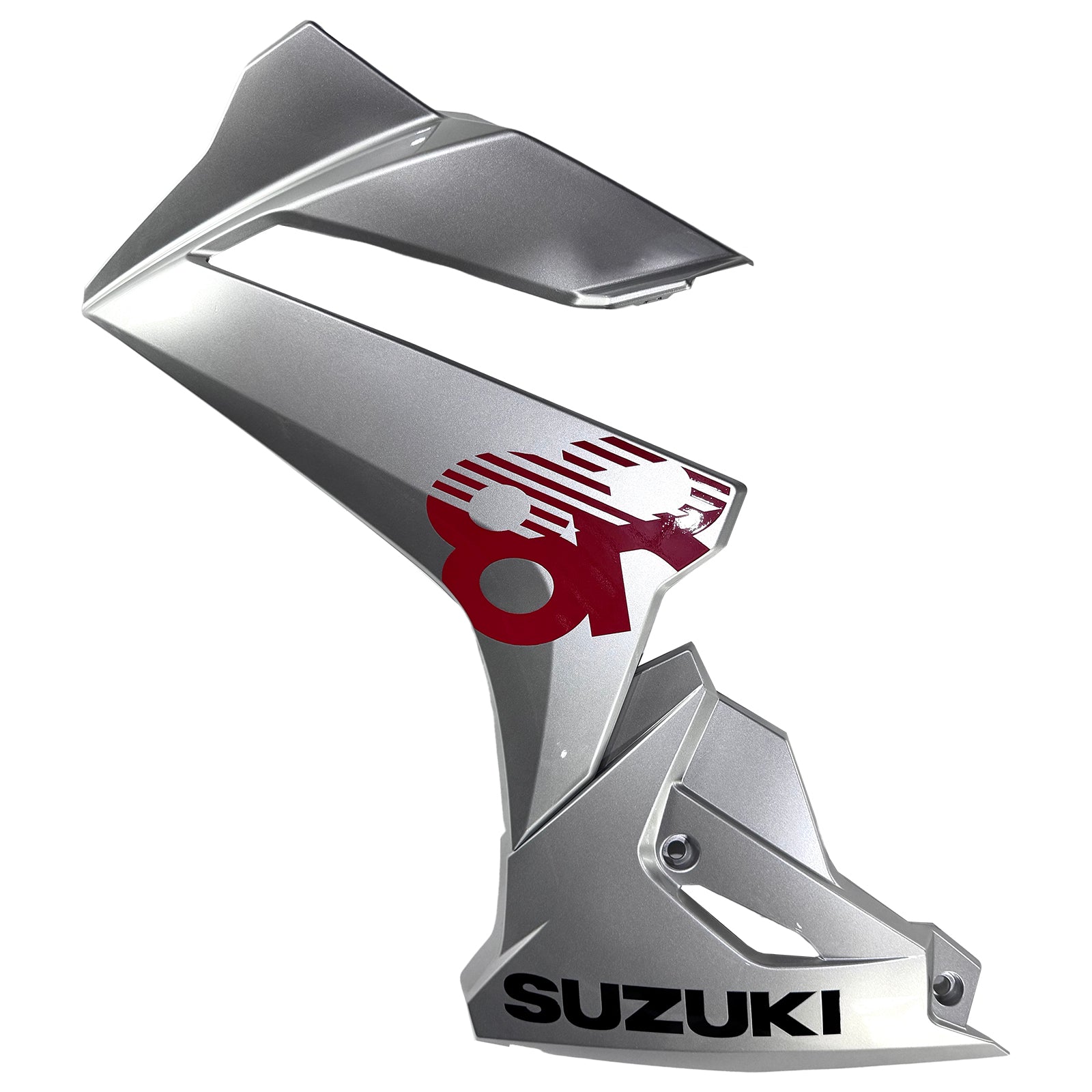Amotopart 2024-2025 Suzuki GSX-8R Silver Fairing Kit