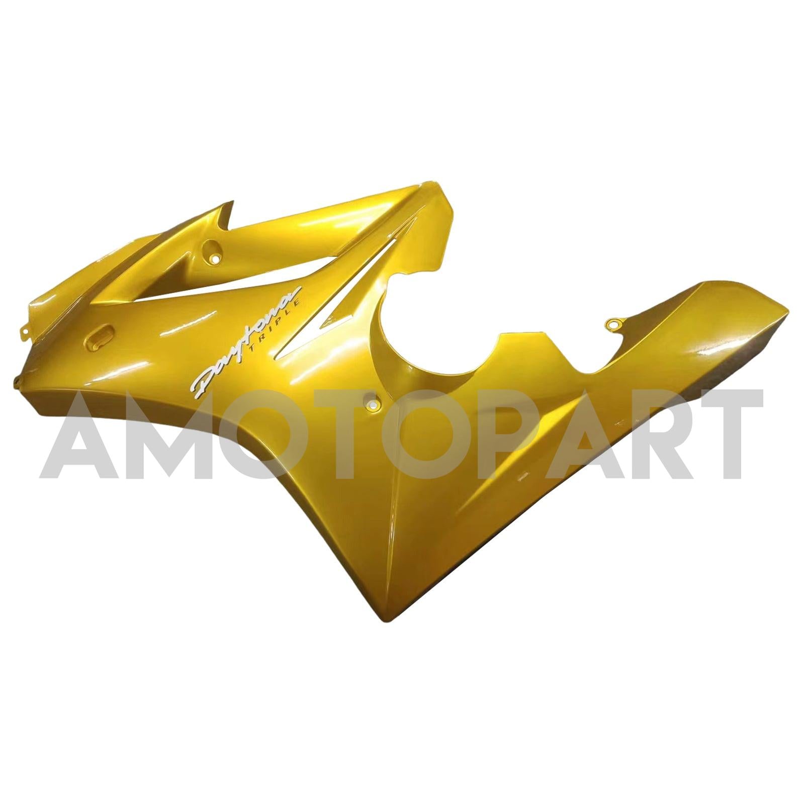 Amotopart 2006-2008 トライアンフ デイトナ 675 ゴールド フェアリングキット