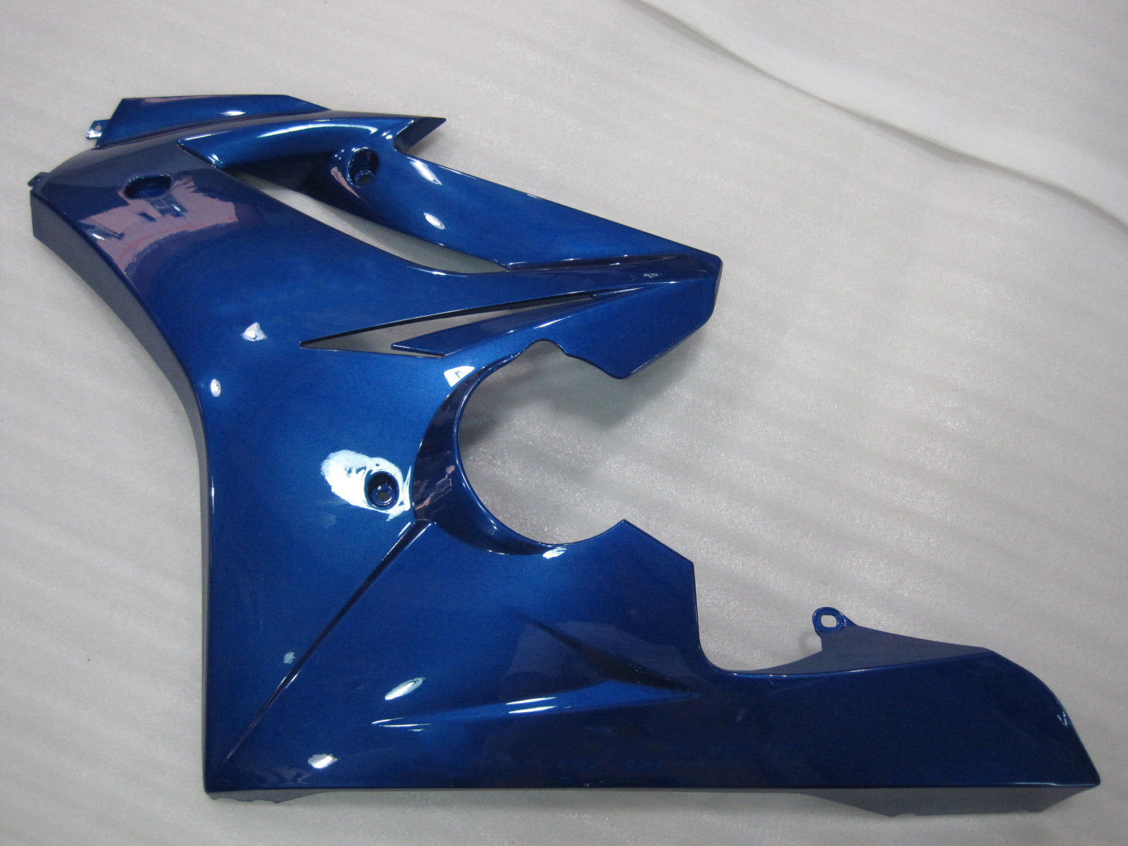 Amotopart 2006-2008 Triumph Daytona 675 Kit de carénage bleu blanc