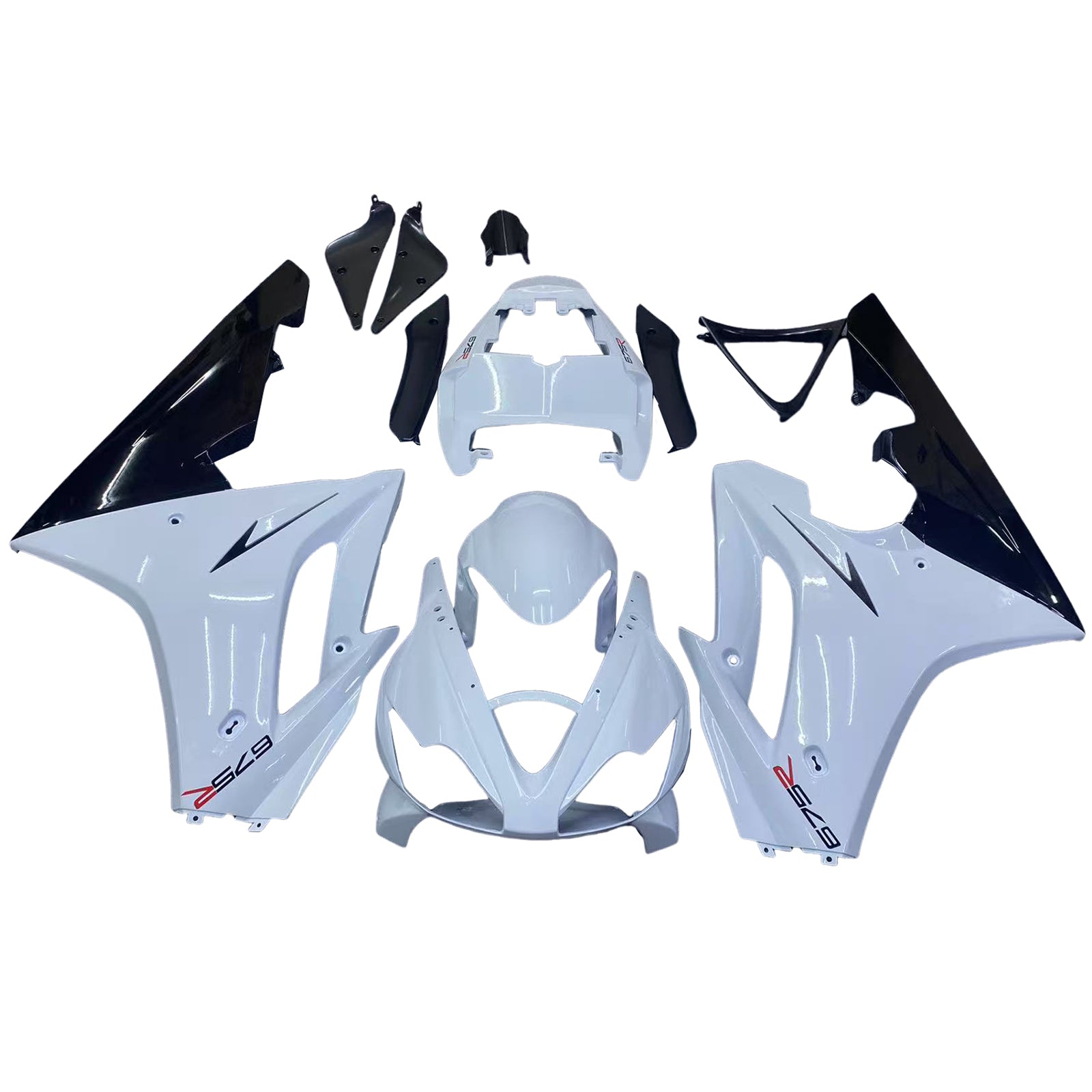 Amotopart 2006-2008 Kit carena oro Triumph Daytona 675