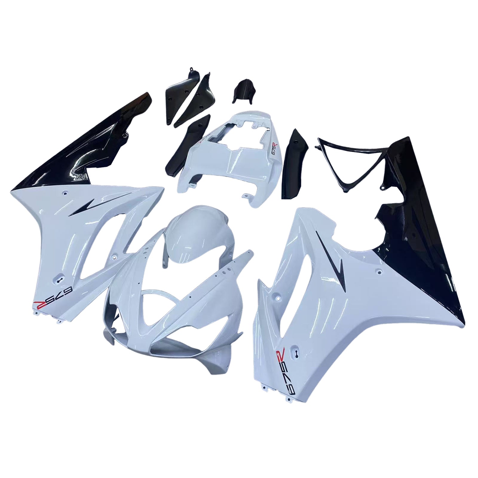 Amotopart 2006-2008 Kit carena oro Triumph Daytona 675