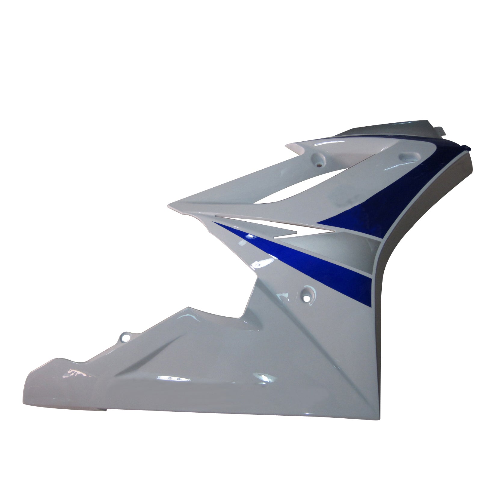 Amotopart 2006-2008 Triumph Daytona 675 Silver White Blue Fairing Kit