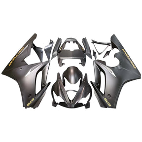 Amotopart 2006-2008 Triumph Daytona 675 Black with Logo Fairing Kit