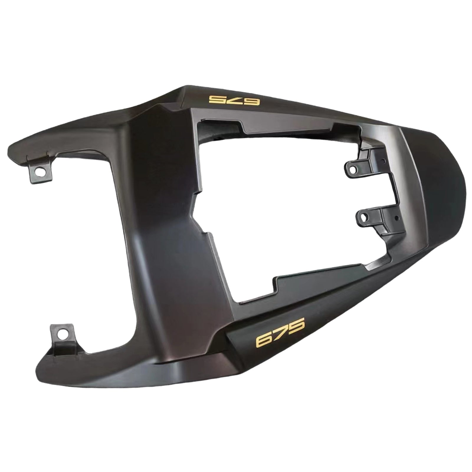 Kit de carénage noir Amotopart 2006-2008 Triumph Daytona 675