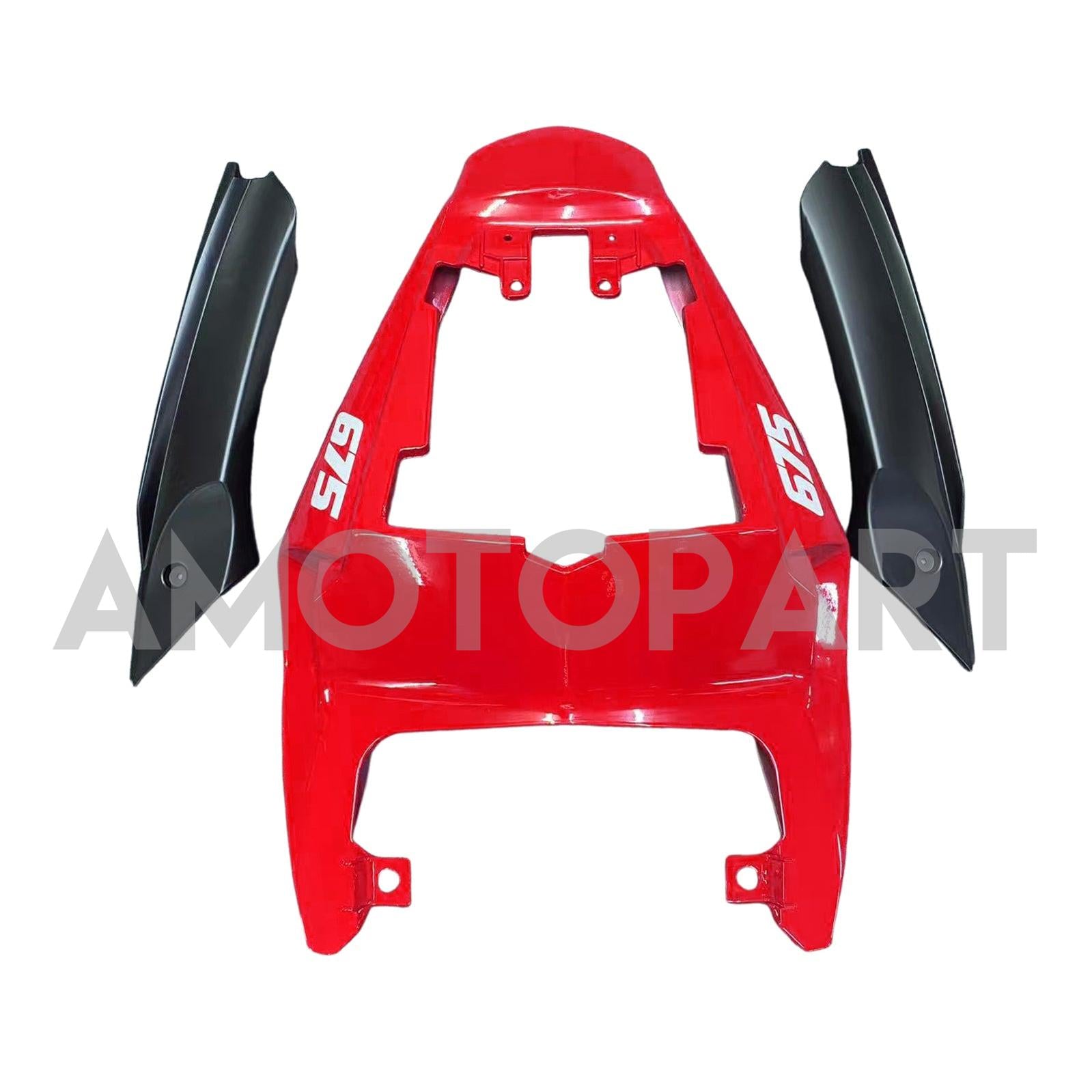 Amotopart 2006-2008 Triumph Daytona 675 Red Fairing Kit