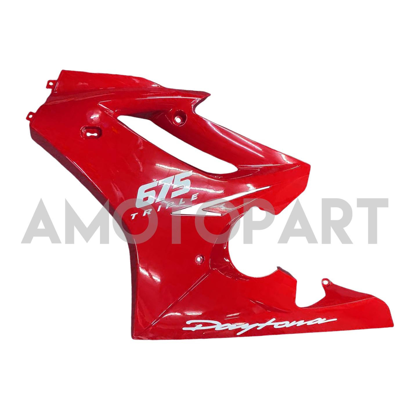 Amotopart 2006-2008 Triumph Daytona 675 Red Fairing Kit