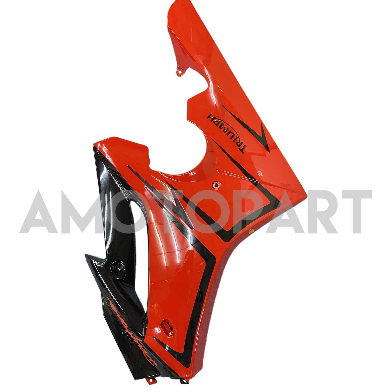 AMOTOPT TRIUMPH 2006-2008 DAYTONA 675 RED COM BLACK LINE Faiting Kit