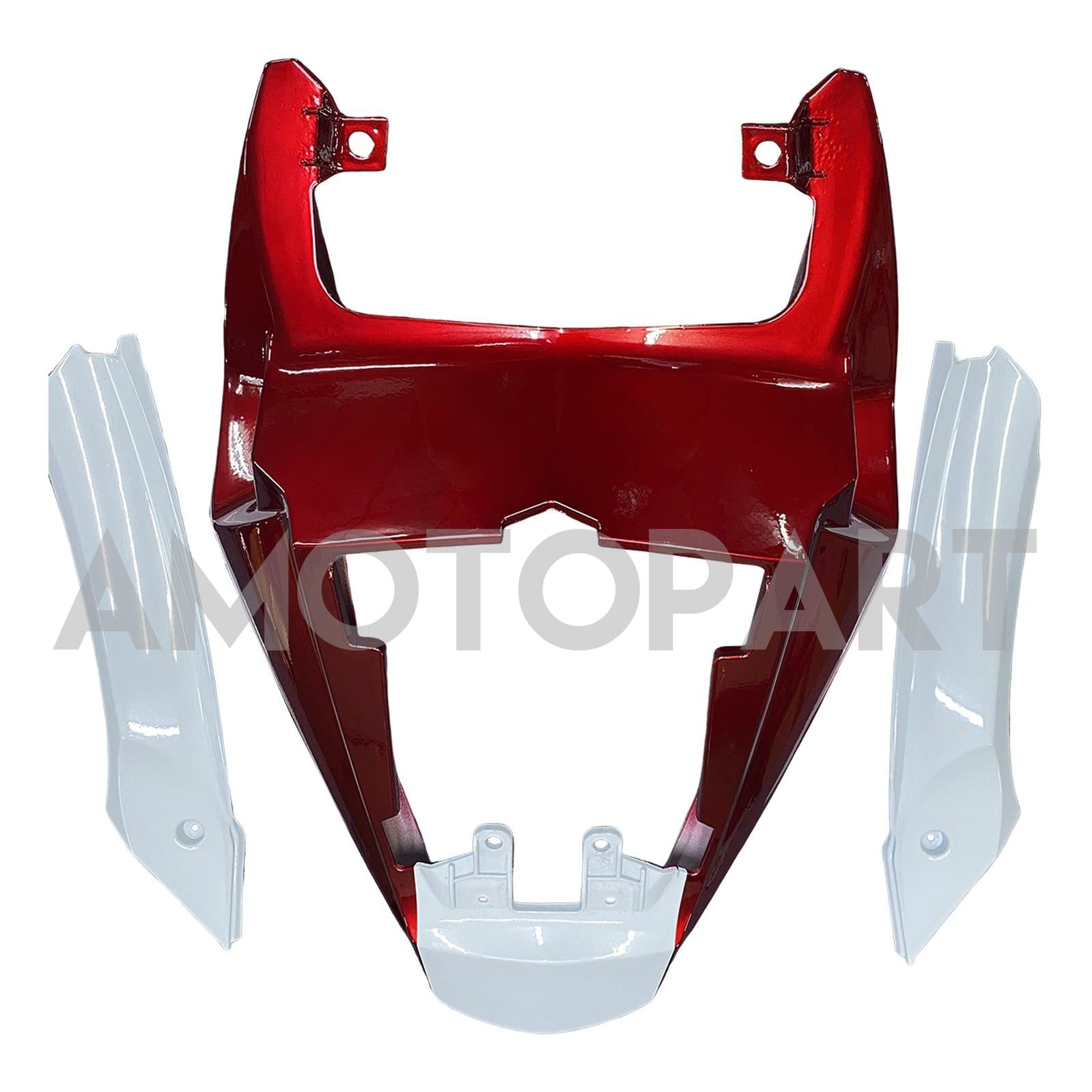 Amotopart 2006-2008 Triumph Daytona 675 Red&White Style1 Fairing Kit