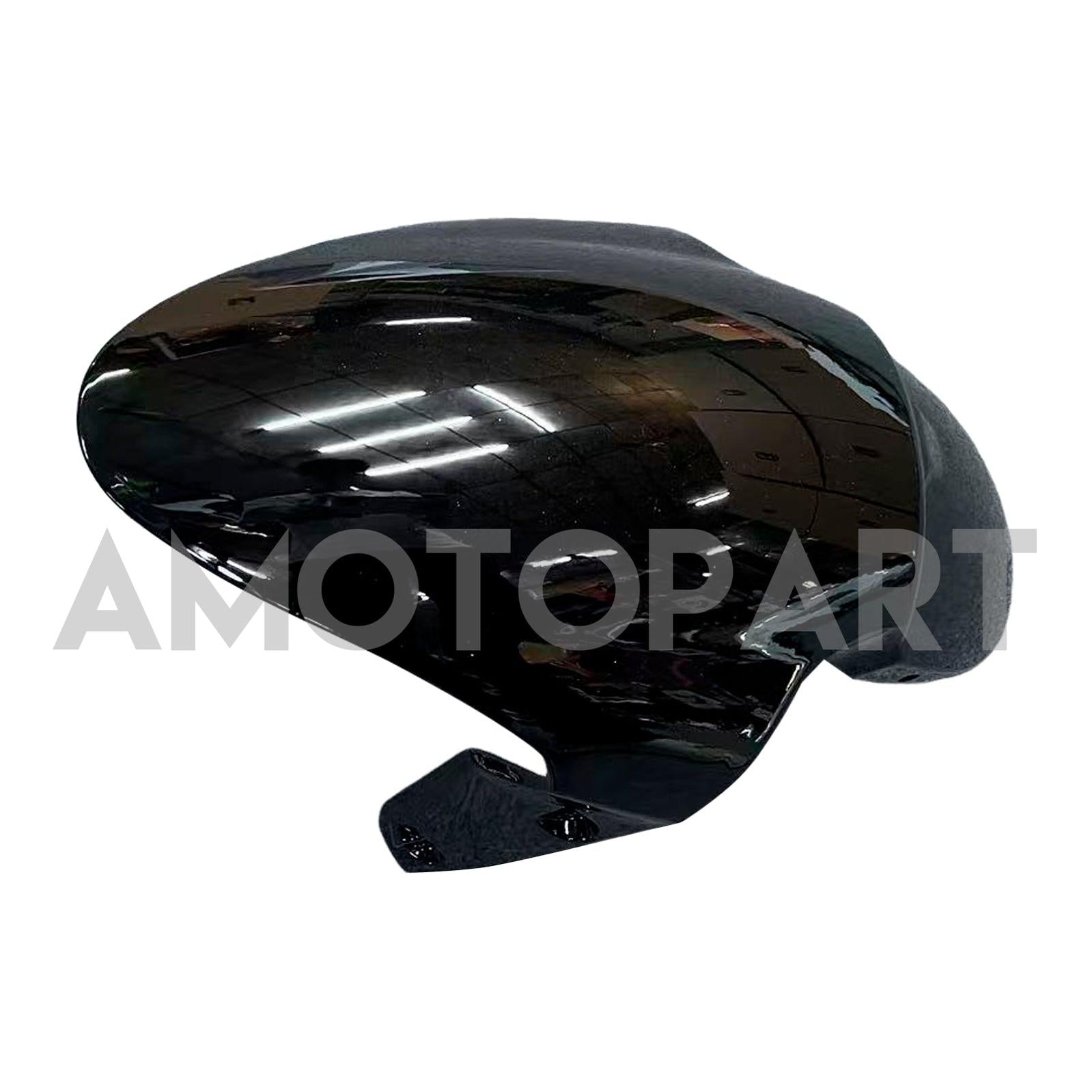 Amotopart 2006-2008 Triumph Daytona 675 Schwarz&Weißes Style4-Verkleidungskit