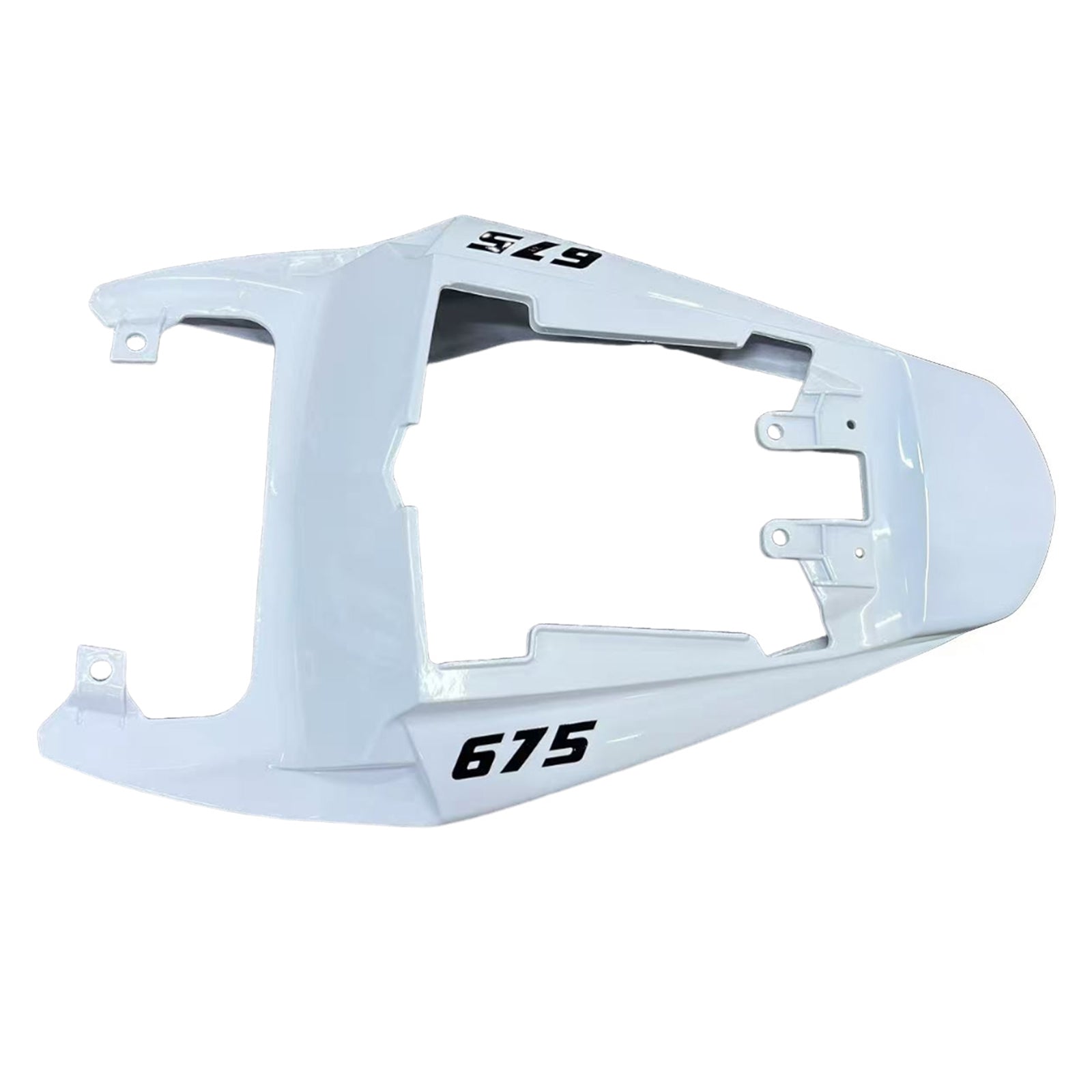 Amotopart 2006-2008 Triumph Daytona 675 Gray White Fairing Kit