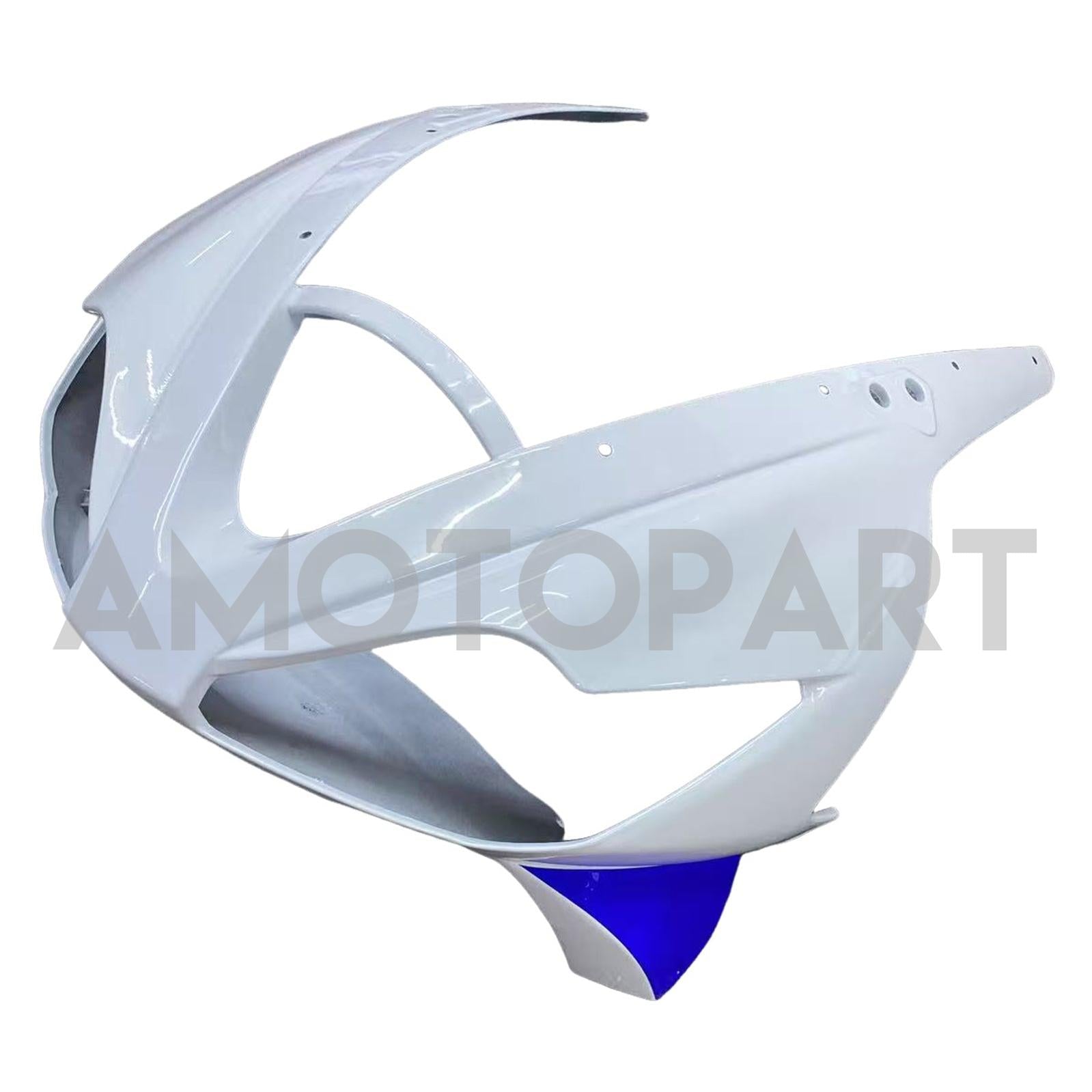 Amotopart 2006-2008 Triumph Daytona 675 White&Blue Style5 Fairing Kit