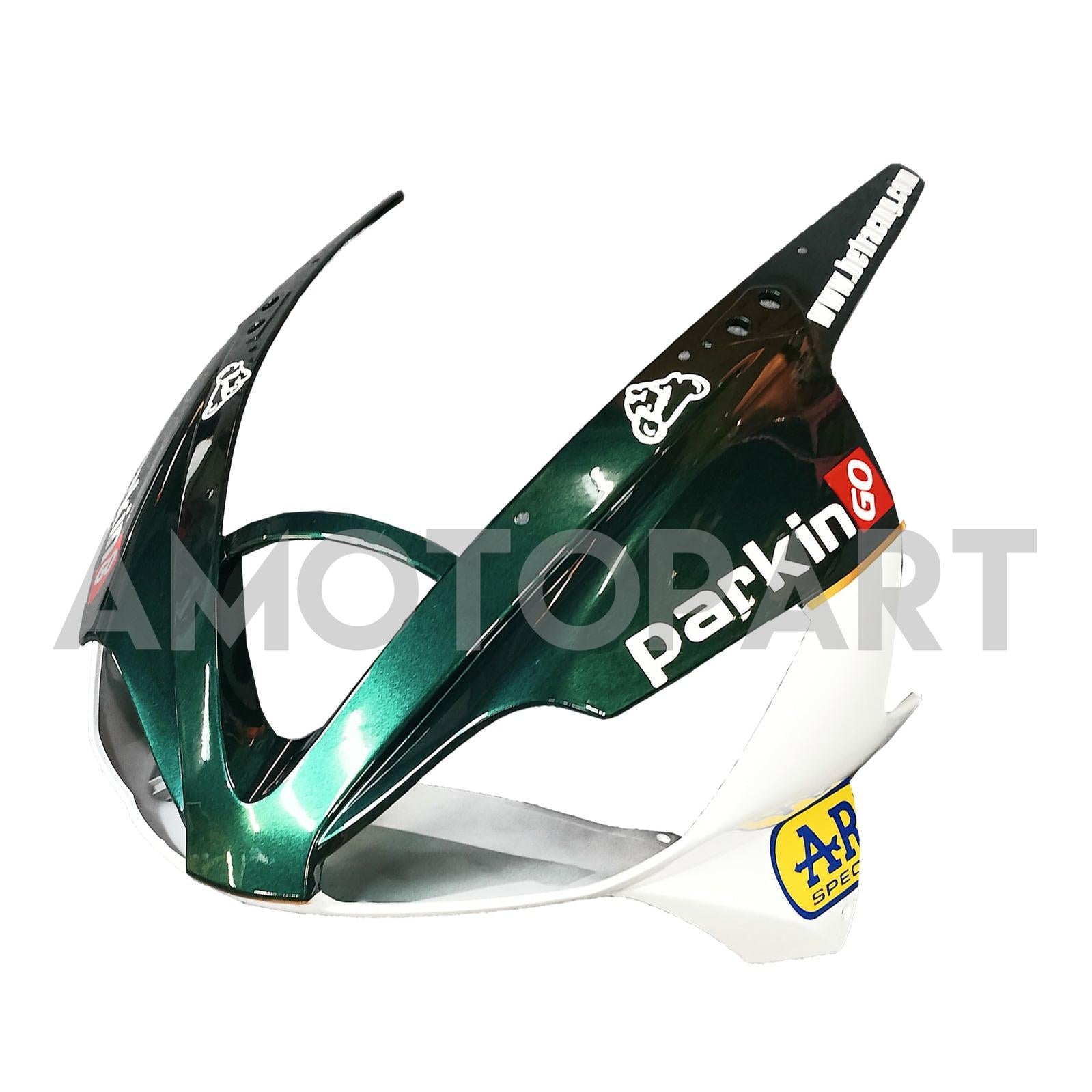 Amotopart 2006-2008 Triumph Daytona 675 Black & White Style 6 Fairing Kit