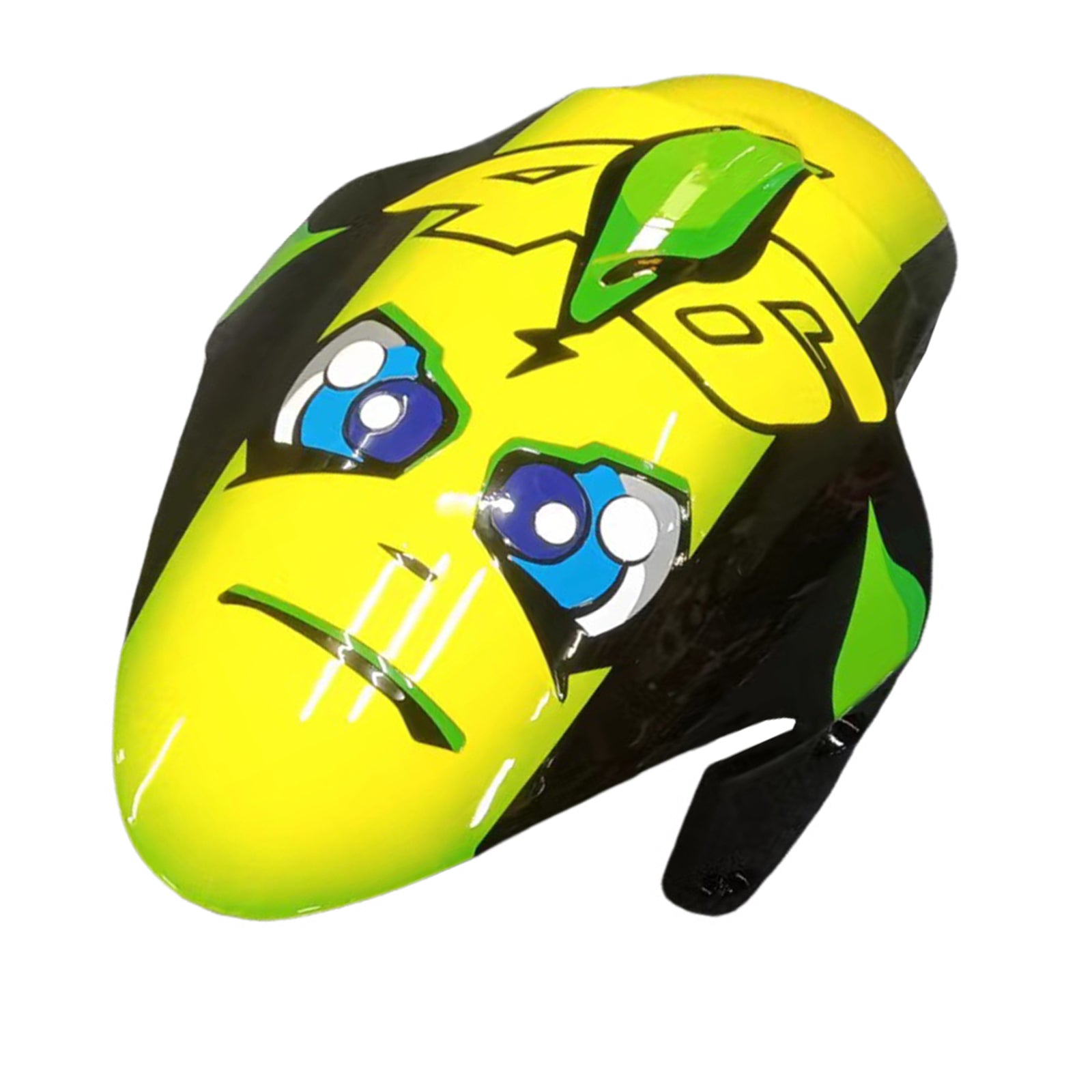 Amotopart 2006-2008 Triumph Daytona 675 Bleu&Kit de carénage Yellow Monster