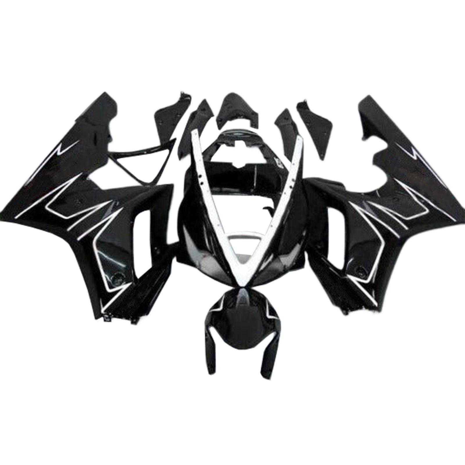 Amotopart 2006-2008 Kit carena Triumph Daytona 675 nera Style5