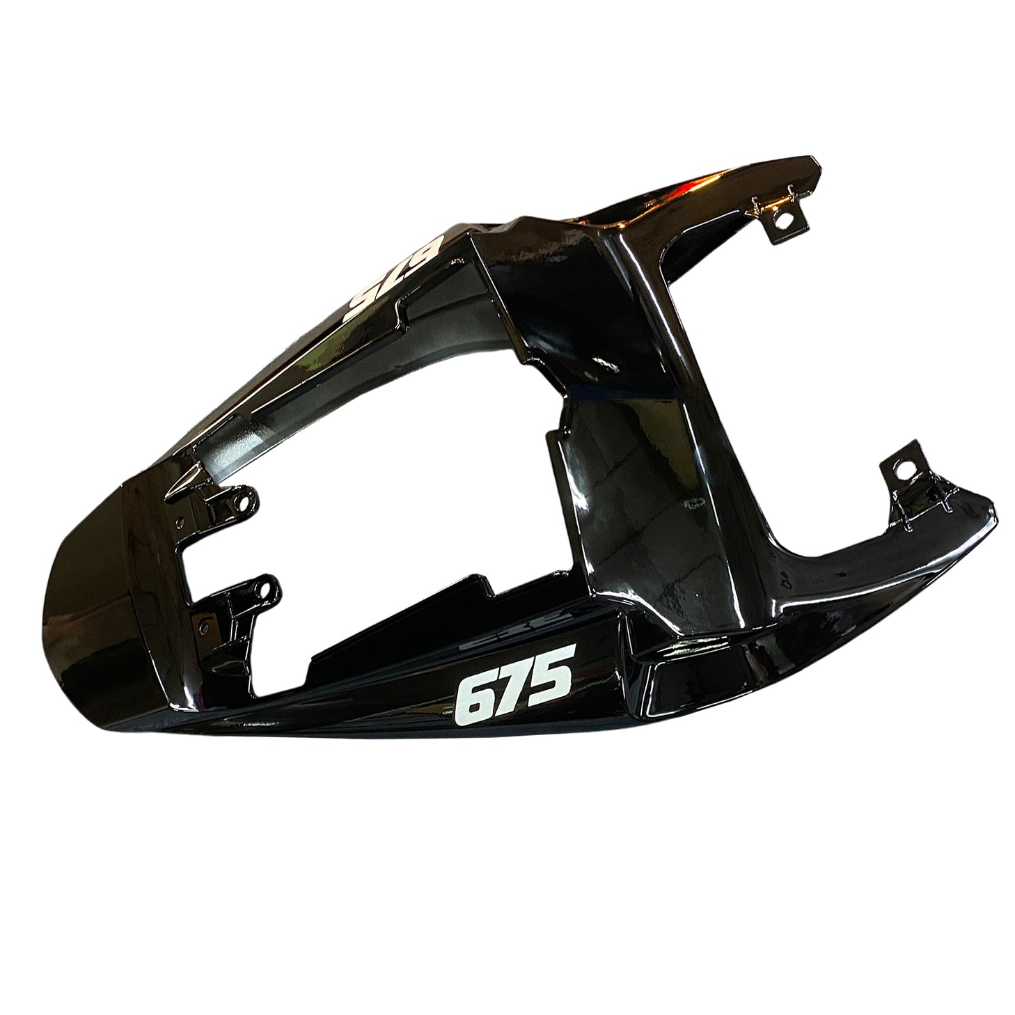 Amotopart 2006-2008 Triumph Daytona 675 Black Style4 Kit de carénage