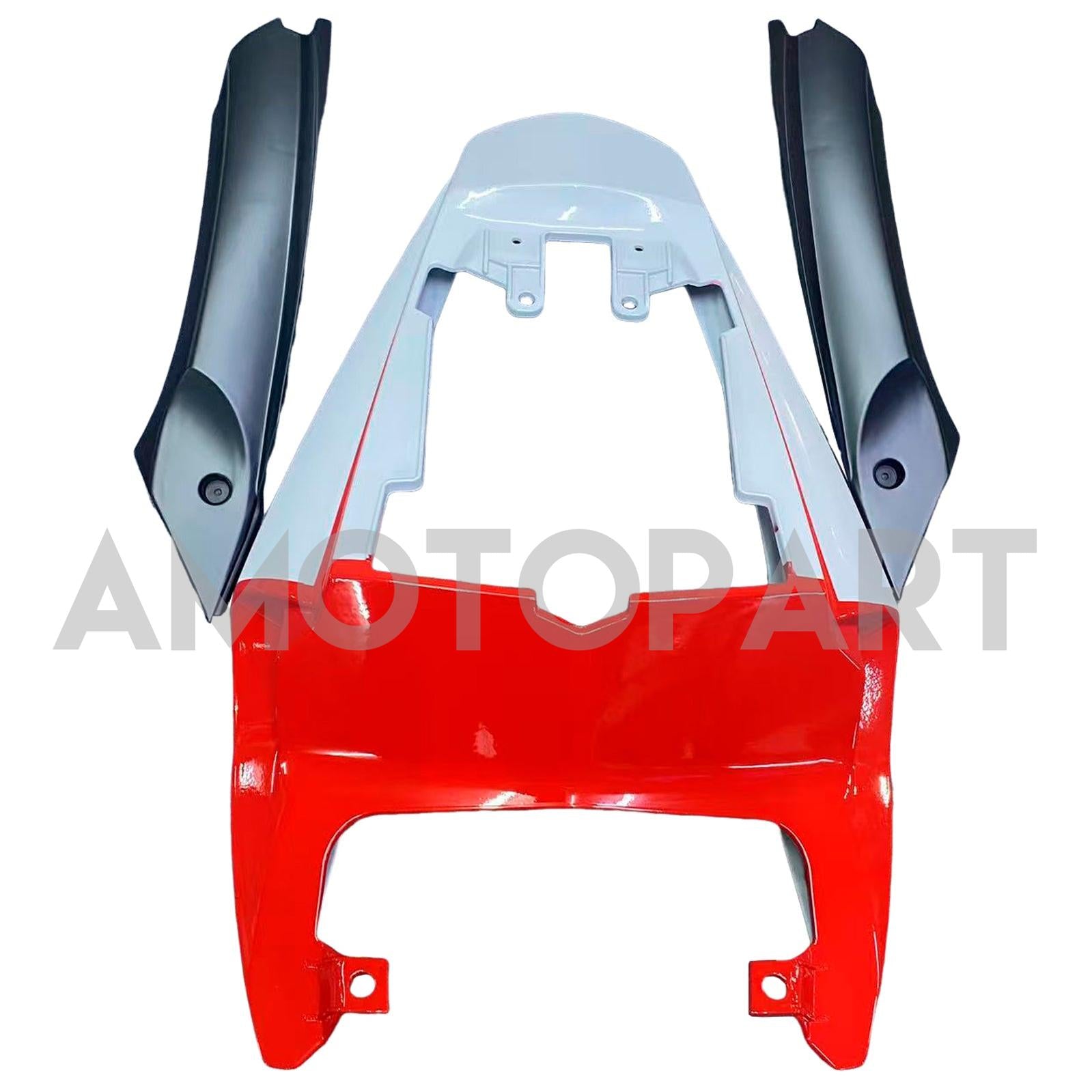 Amotopart 2006-2008 Triumph Daytona 675 Kit de carénage rouge blanc noir brillant