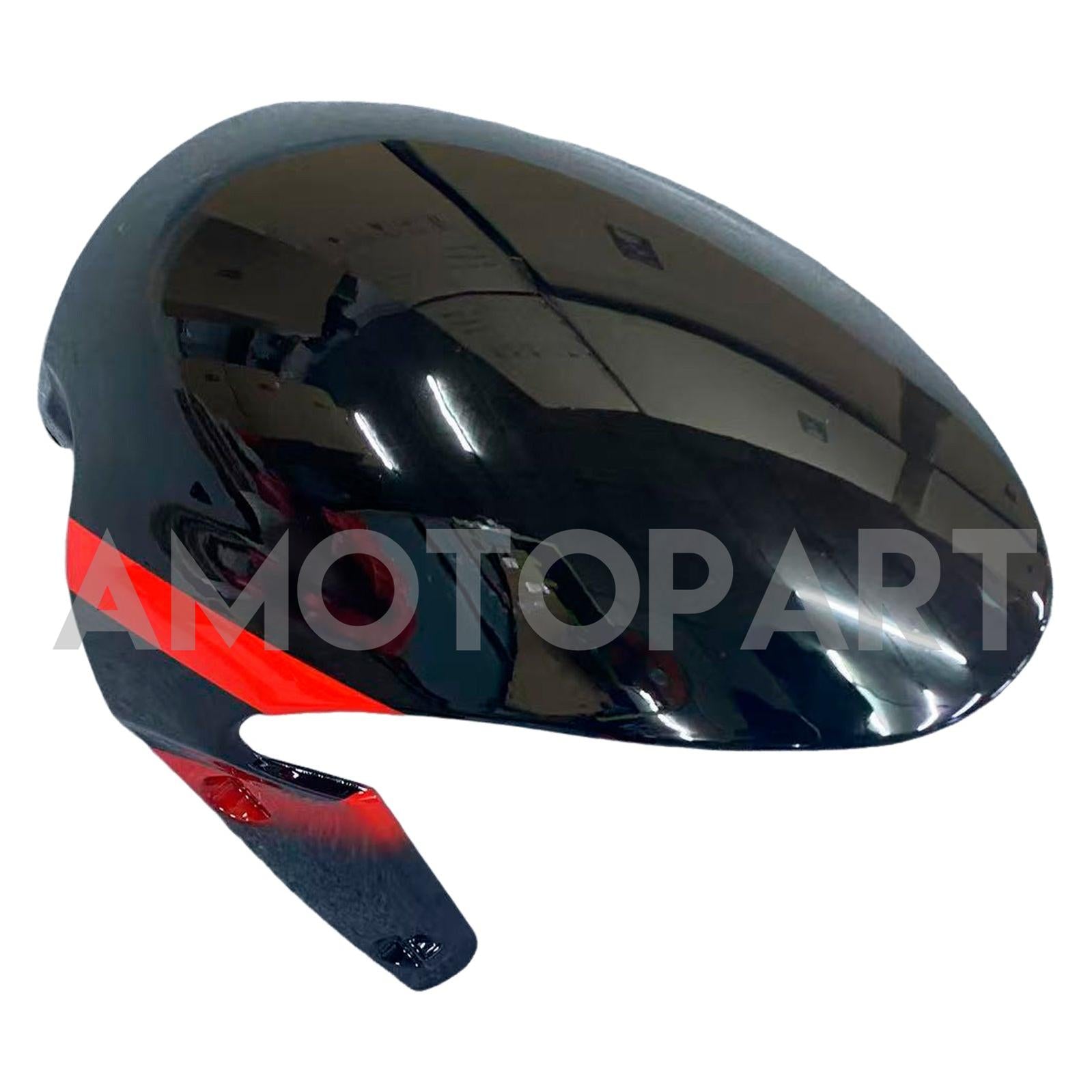 Amotopart 2006-2008 Triumph Daytona 675 Kit de carénage rouge blanc noir brillant