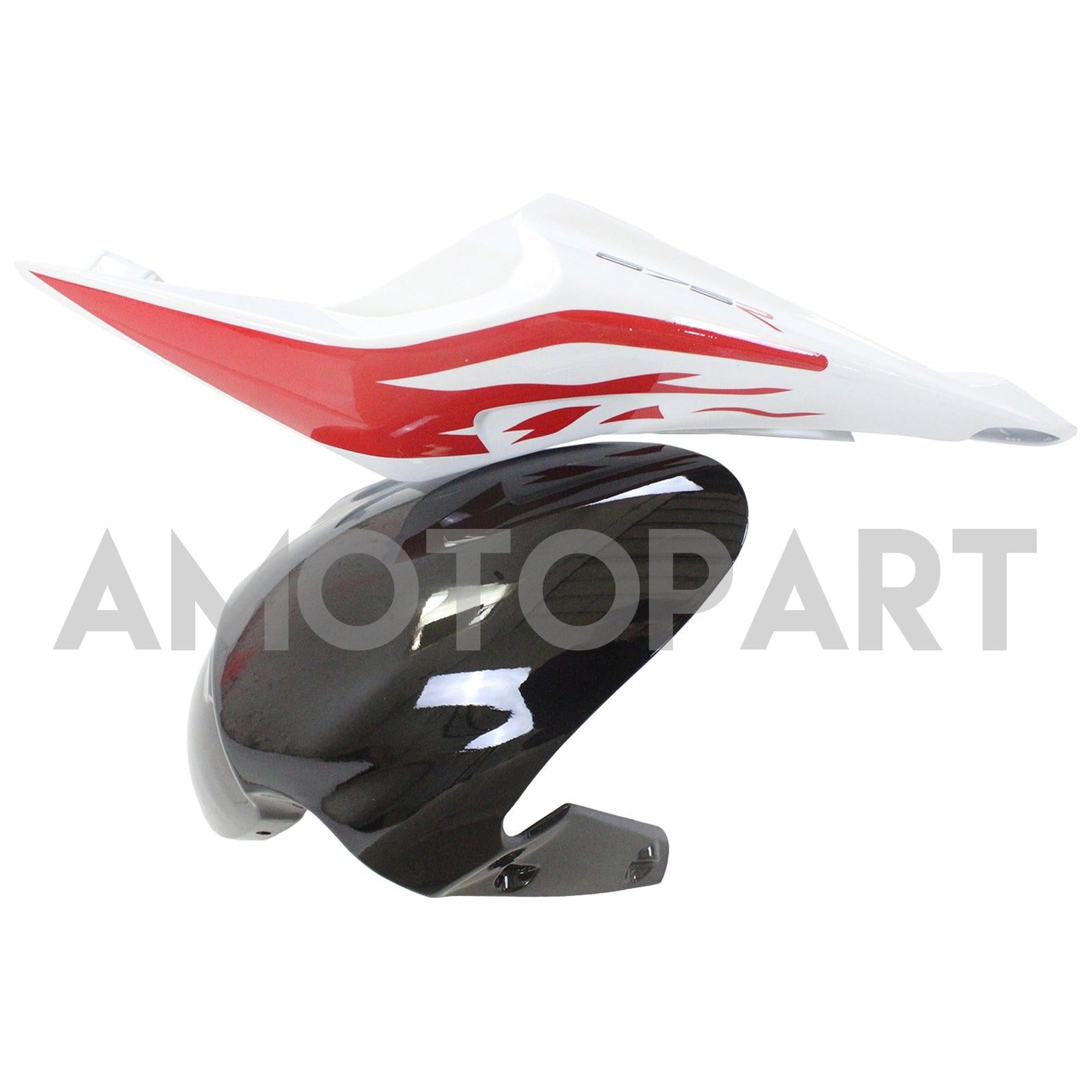 Amotopart 2009-2012 Triumph Daytona 675 Red&Green Fairing Kit