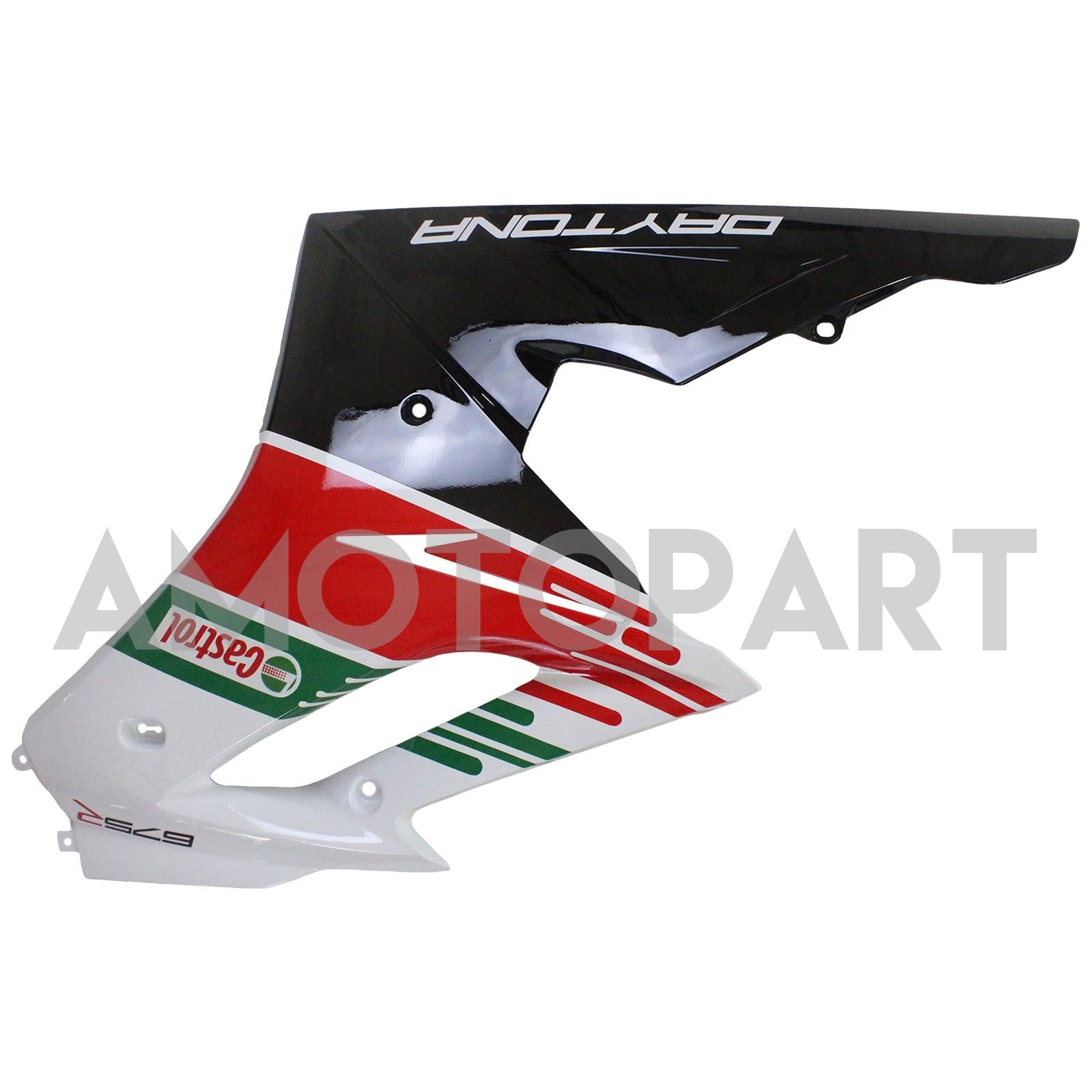 Amotopart 2009-2012 Triumph Daytona 675 Red & Green Failing Kit
