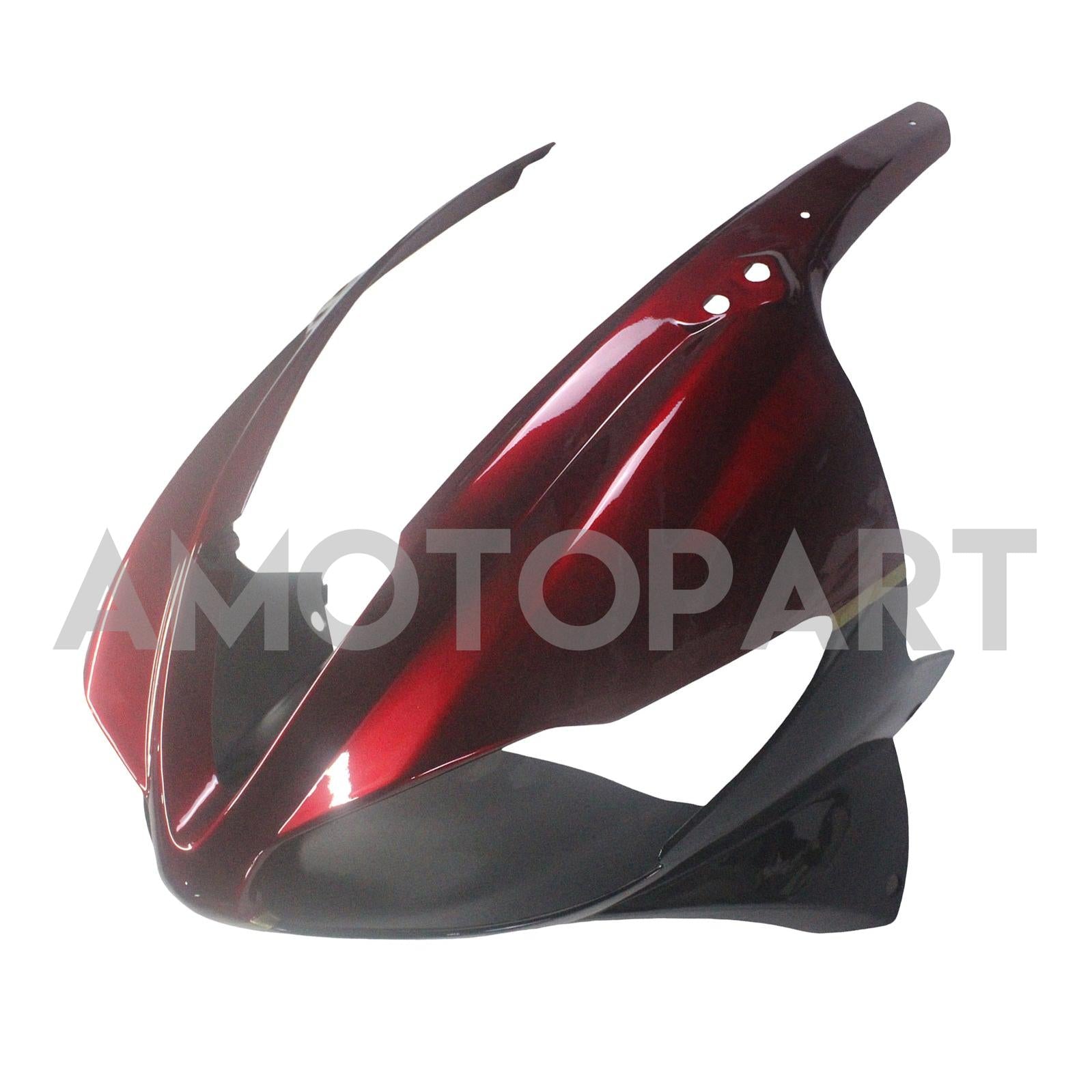 Amotopart 2009-2012 Triumph Daytona 675 Red & Black Fairing Kit