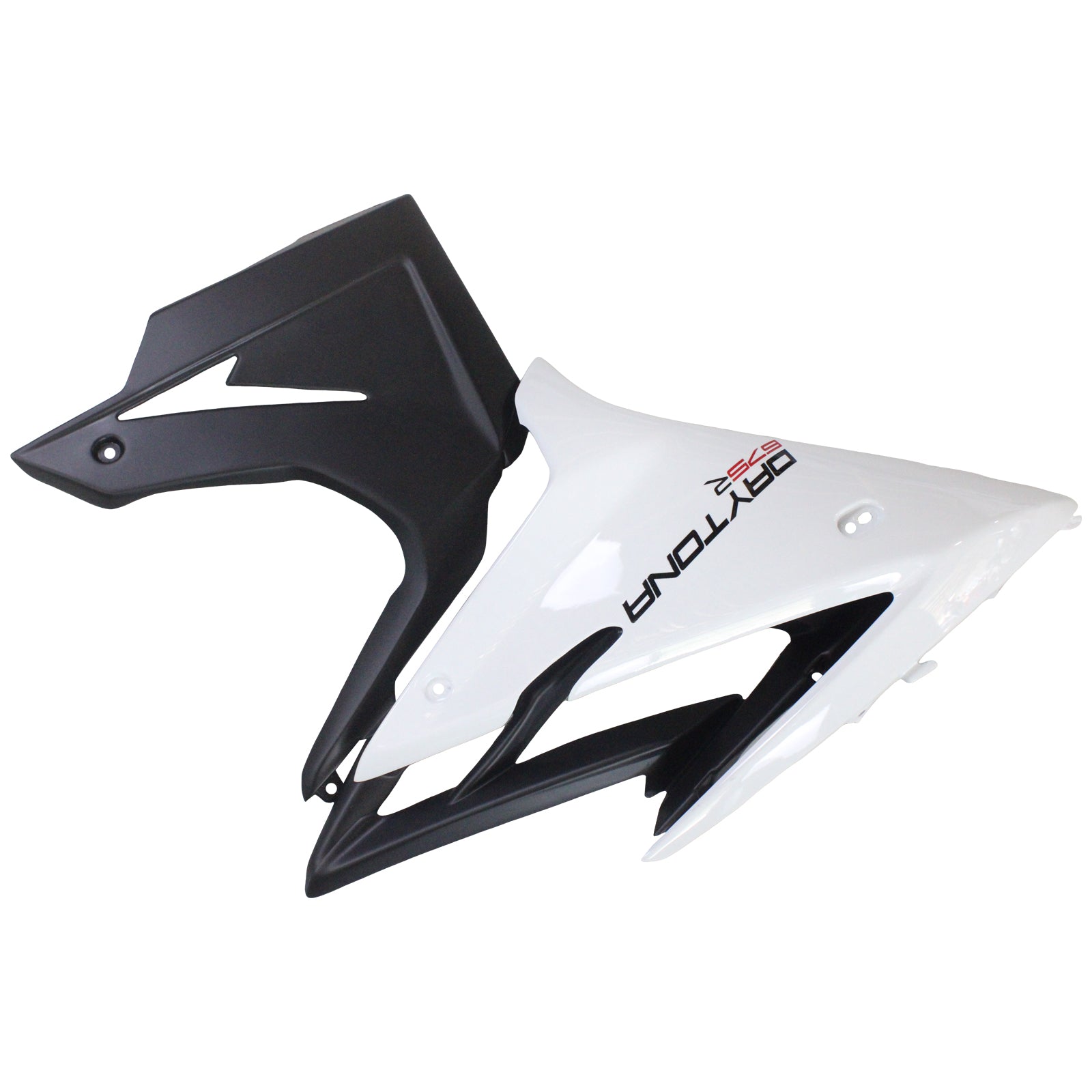 Amotopart Triumph Daytona 675 2013-2017 White&Black Fairing Kit