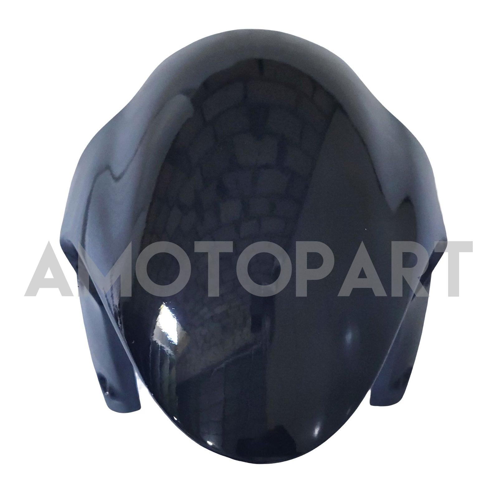 Amotopart 2013-2017 Triumph Daytona 675 Glossy Black Grey Fairing Kit