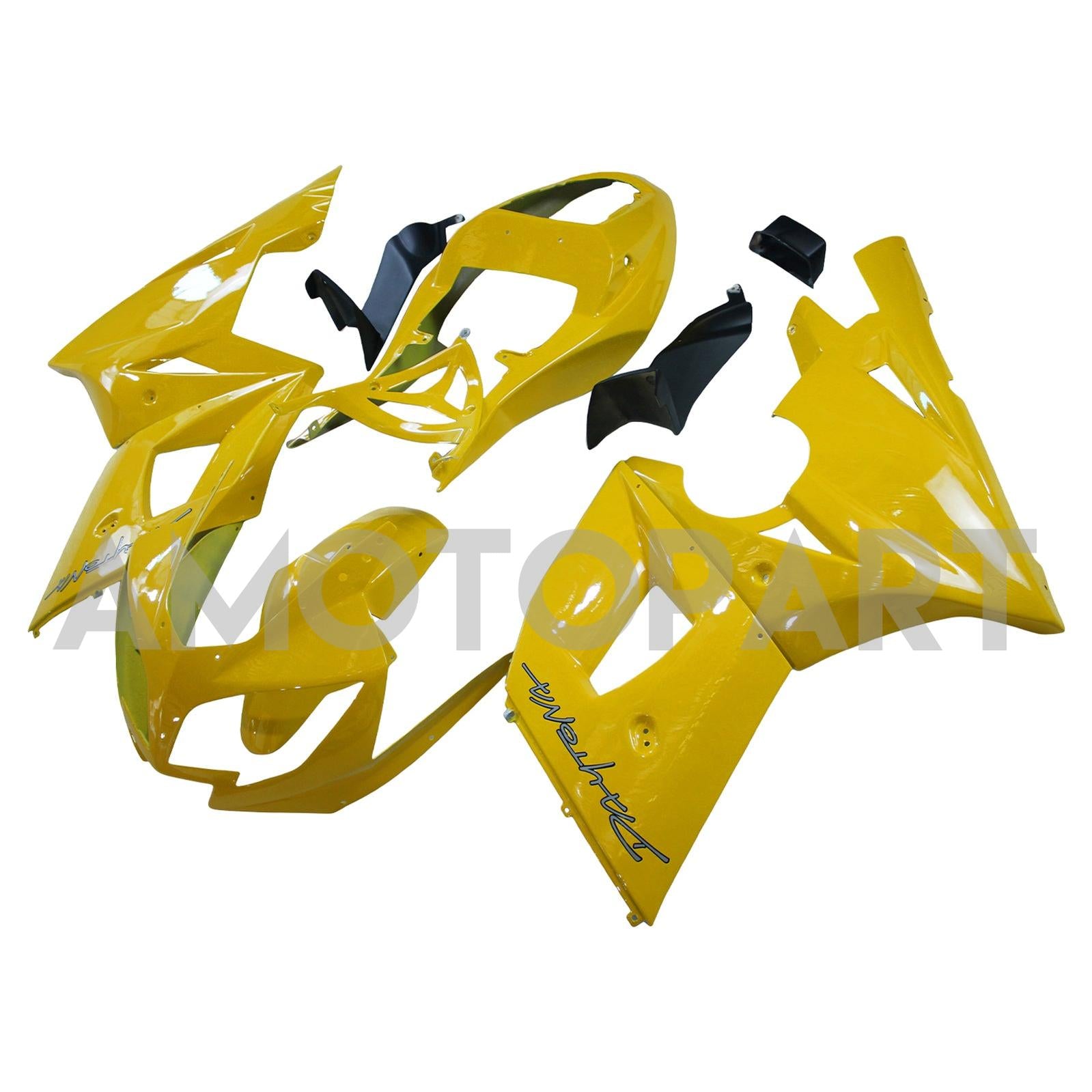 AMOTOTT TRIUMPH 2002-2005 Daytona 600/650 Kit de carenagem amarela