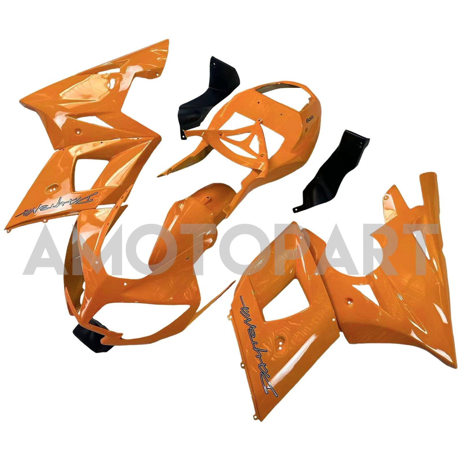 Amotopart Triumph 2002-2005 Daytona 600/650 Orange Fairing Kit