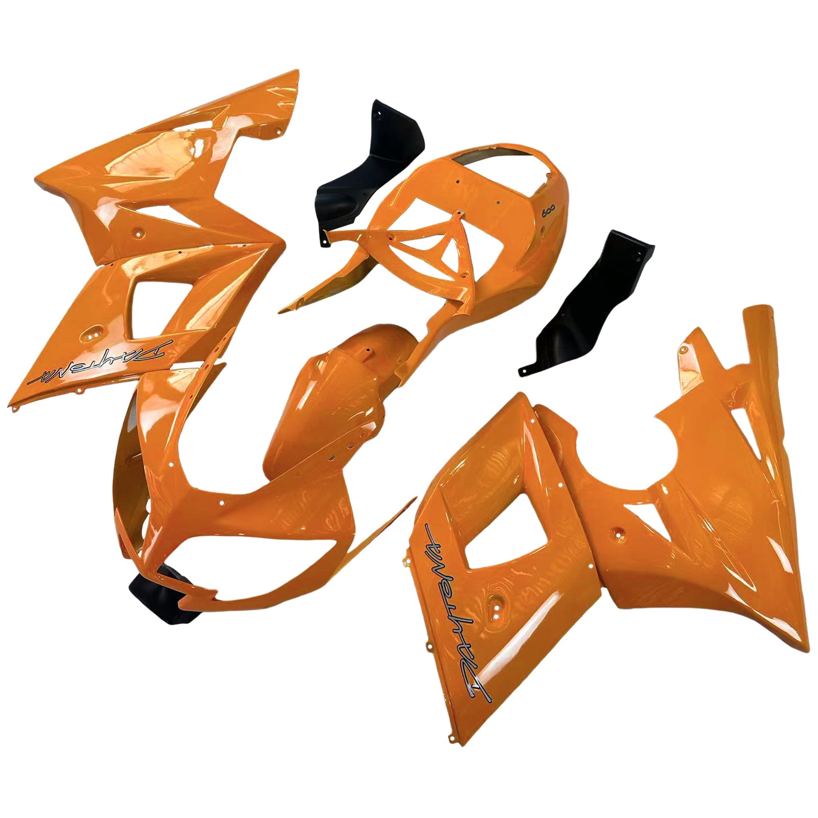 Amotopart Triumph 2002–2005 Daytona 600/650 Orange Verkleidungsset