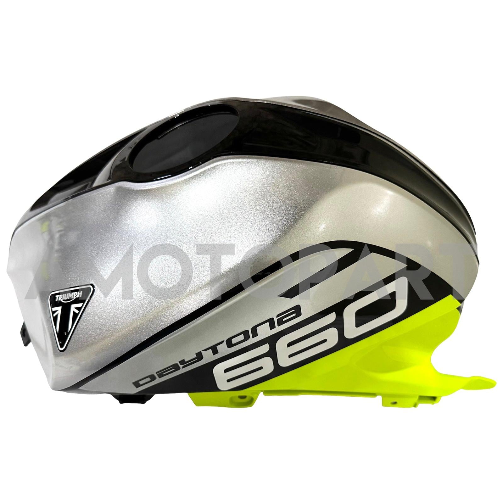 Amotopart 2024-2025 Triumph Daytona 660 Black White Yellow Fairing Kit