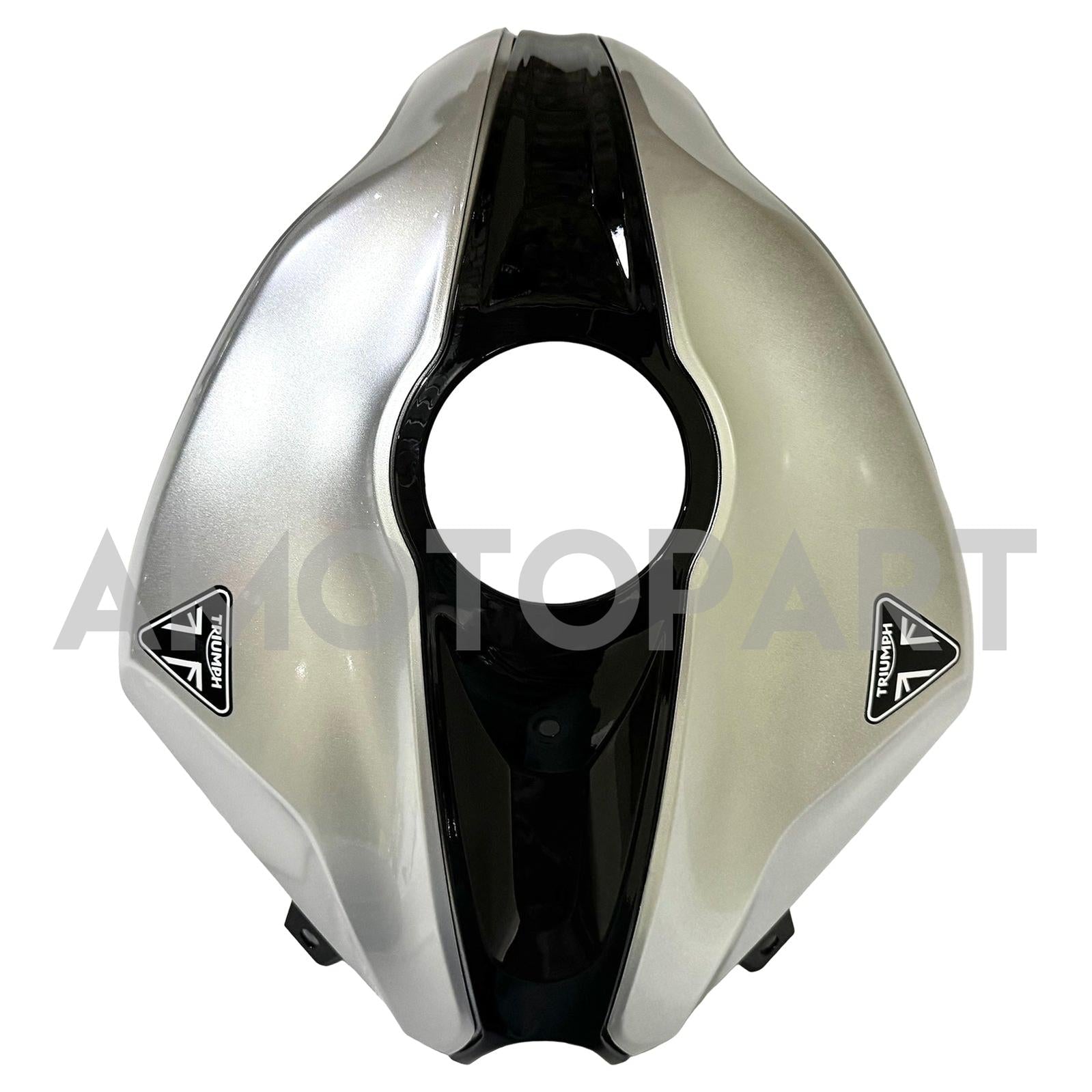 Amotopart 2024-2025 Triumph Daytona 660 Black White Yellow Fairing Kit
